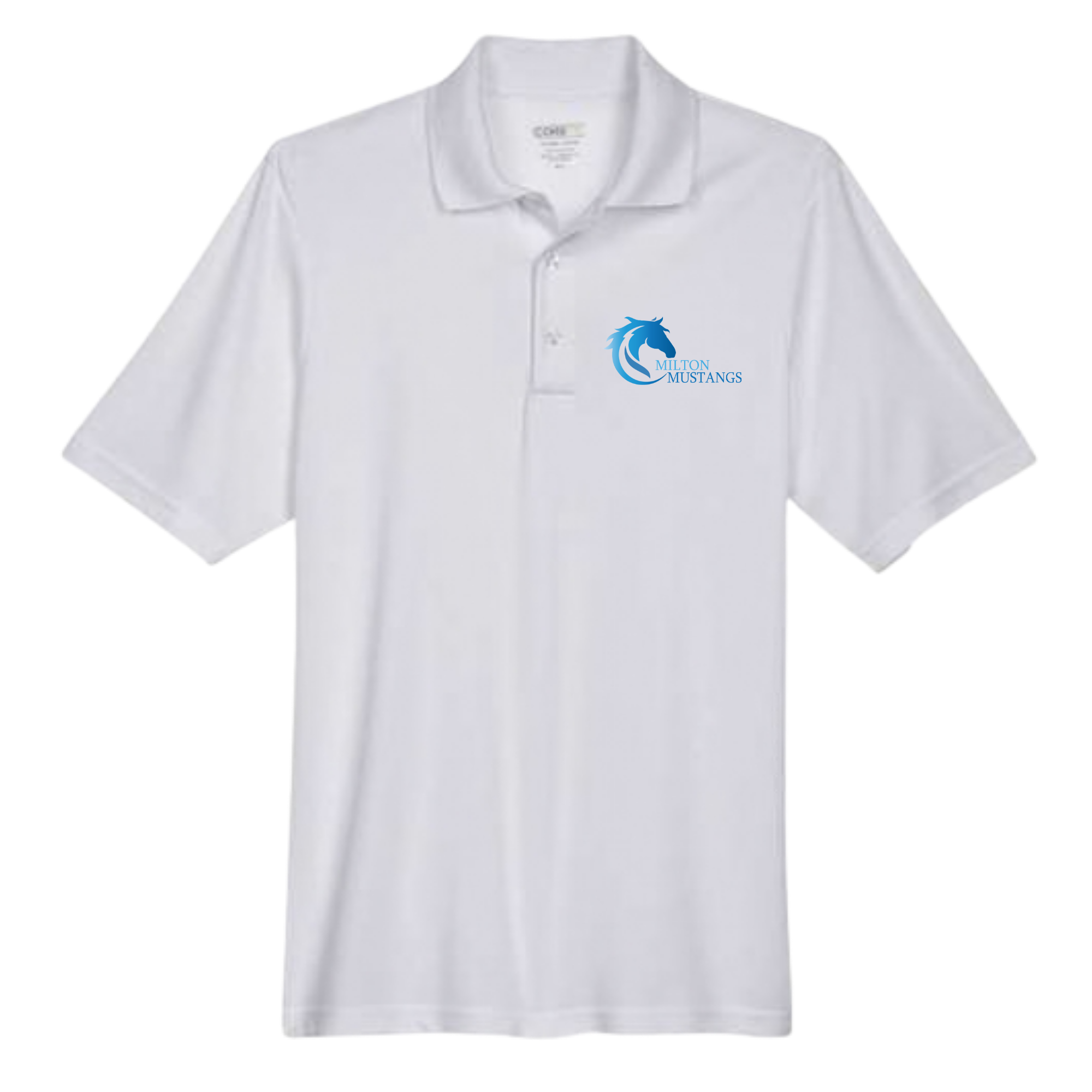Performance Polo (Heat Press) - Milton Mustangs
