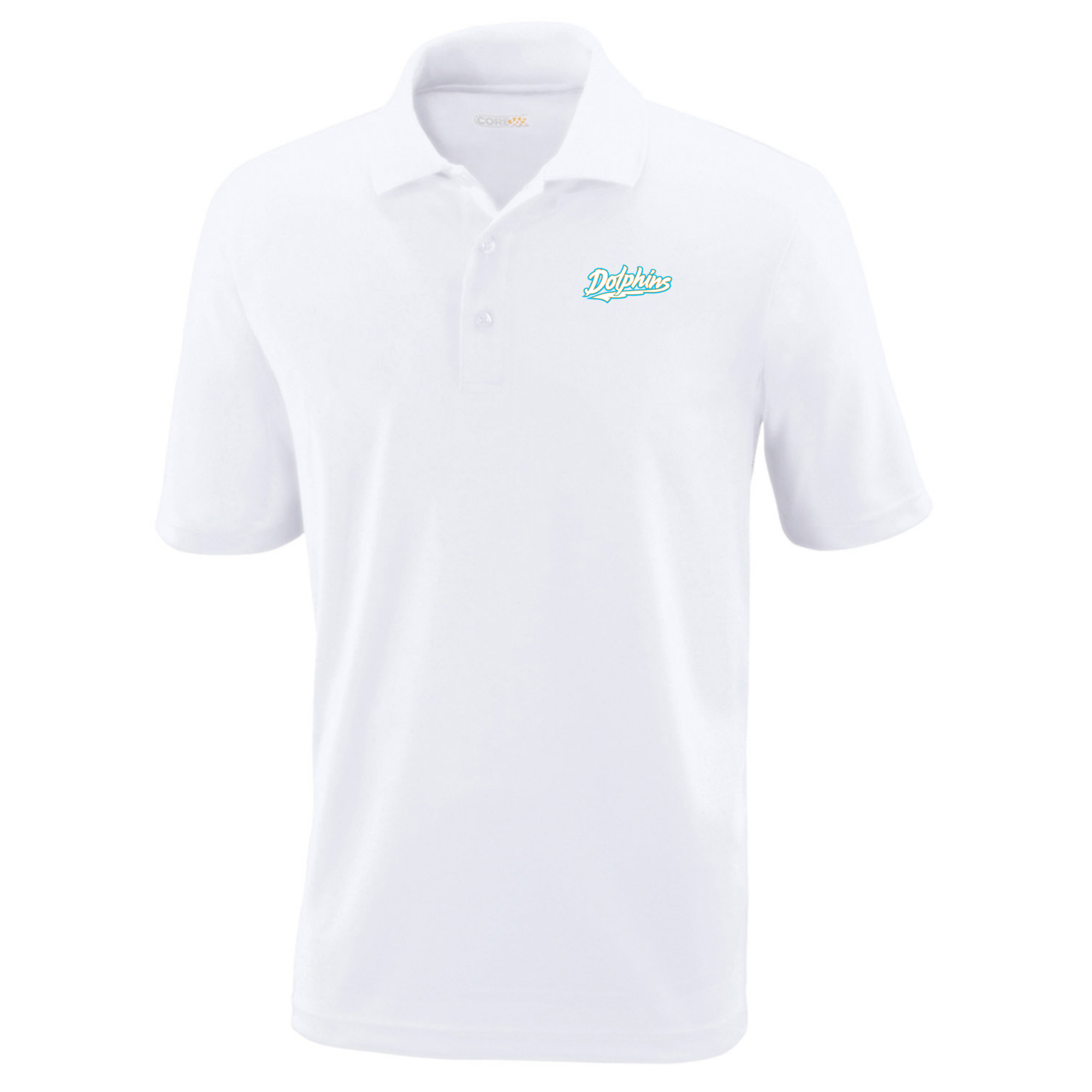 Performance Polo (Heat Press) - Dalton Dolphins