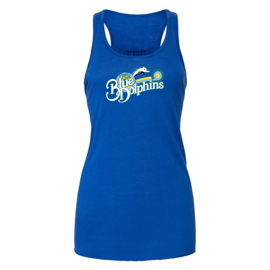 Ladies Racerback Flowy Tank (Customoized) - Post Oak