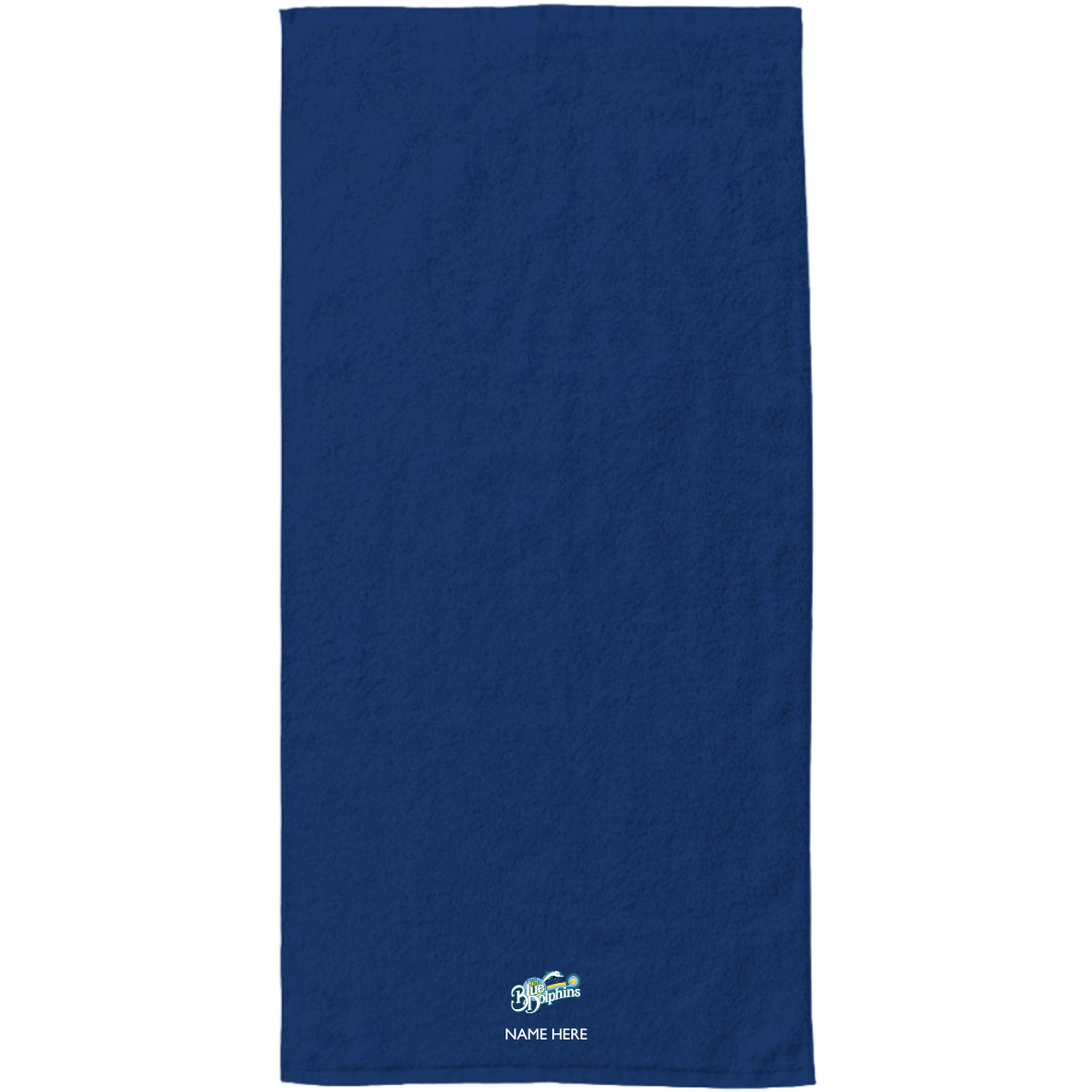 34" x 70" Velour Towel (Customized) - Post Oak