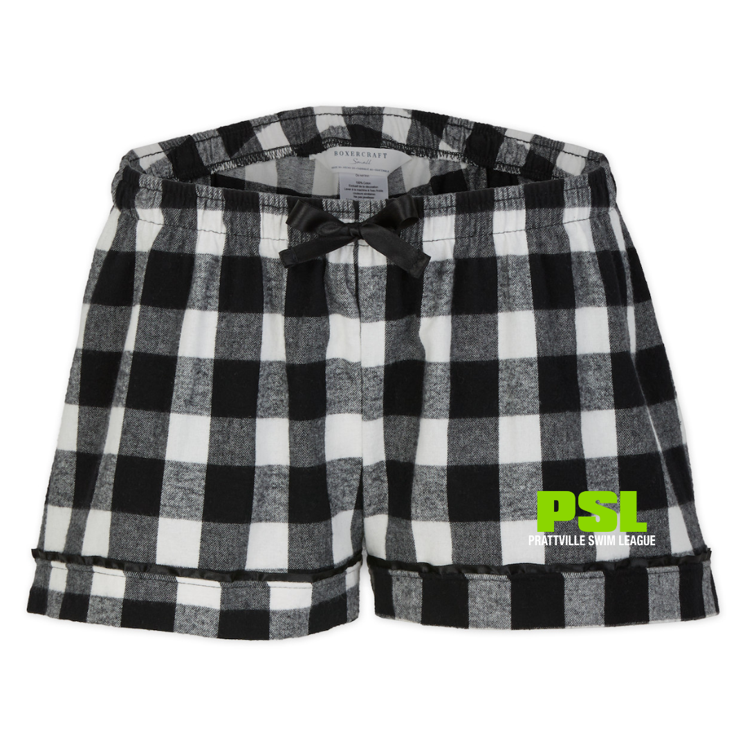 Boxercraft Women's Flannel Short (Customized) - Prattville