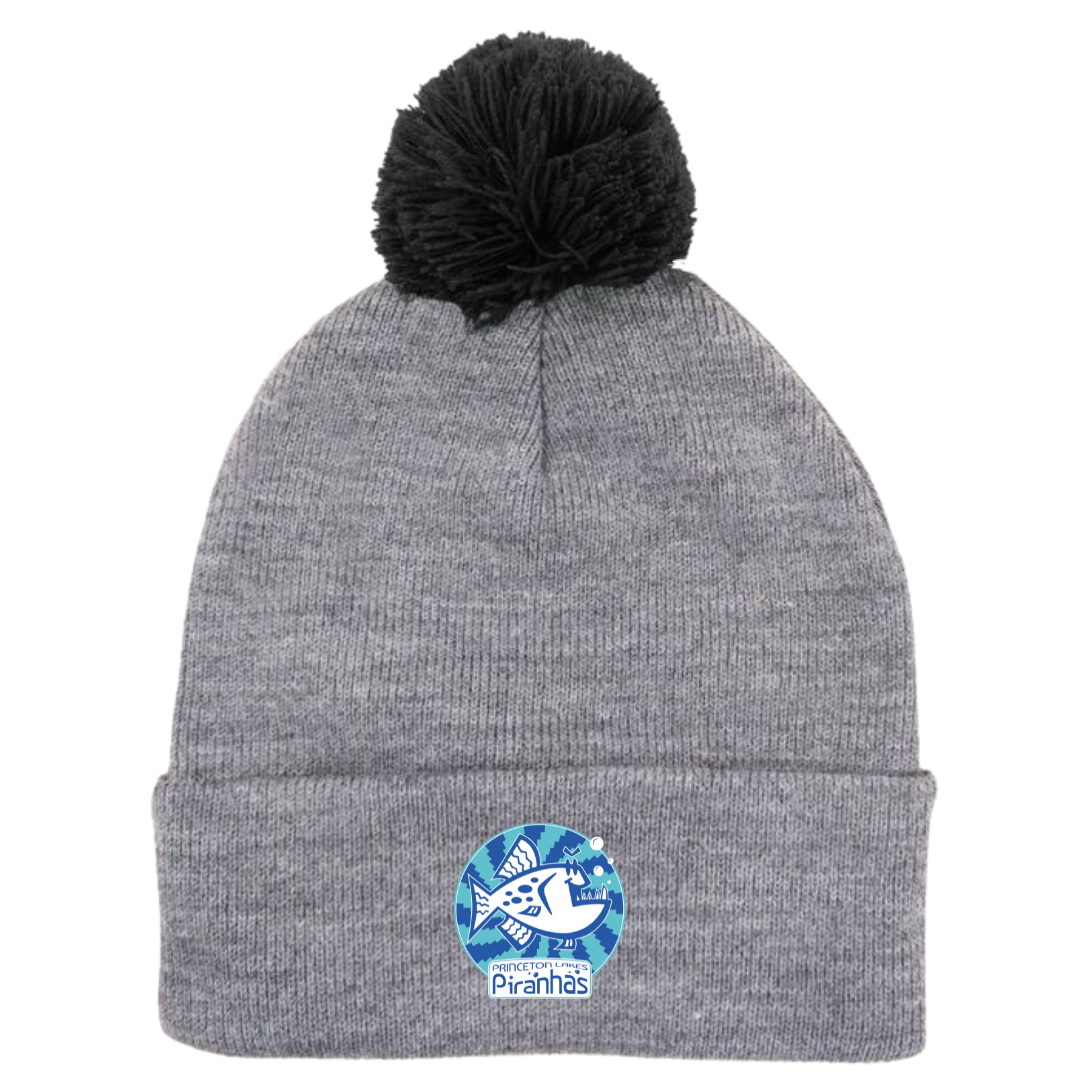 Puff Ball Beanie (Customized) - Princeton