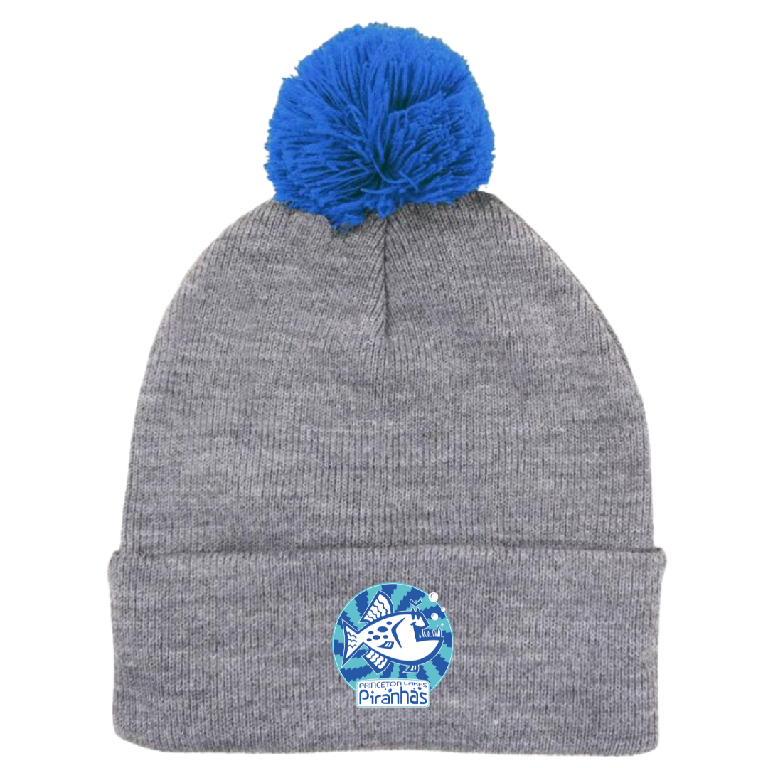 Puff Ball Beanie (Customized) - Princeton