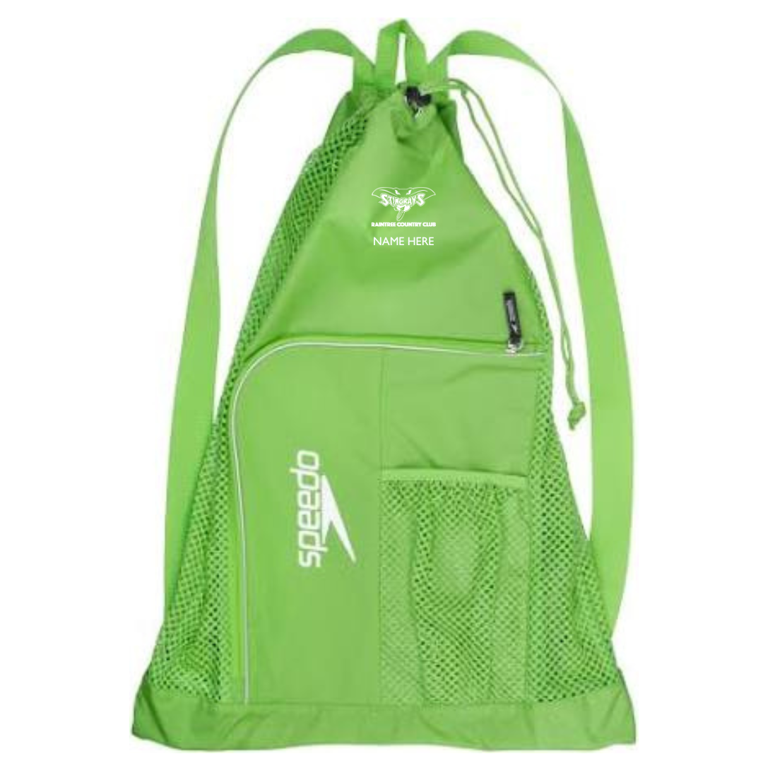 Speedo Deluxe Ventilator Backpack (Customized) - Raintree