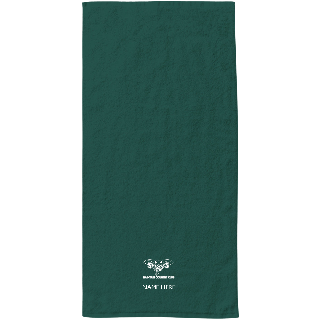 34" x 70" Velour Towel (Customized) - Raintree CC