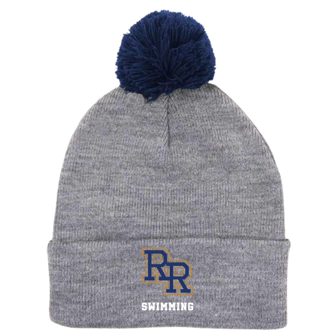 Puff Ball Beanie (Customized) - River Ridge