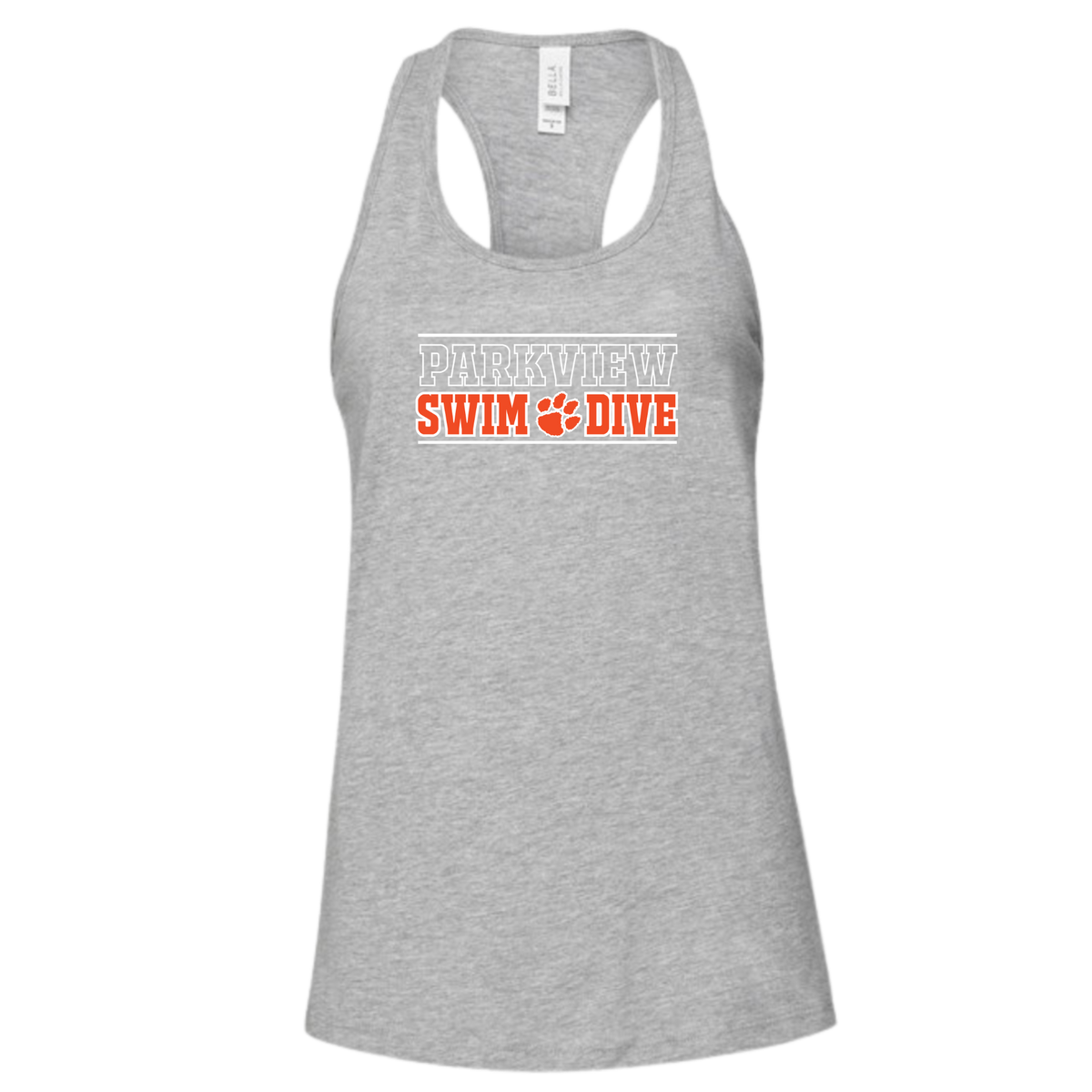 Ladies'  Racerback Tank (Customized) - Parkview High School