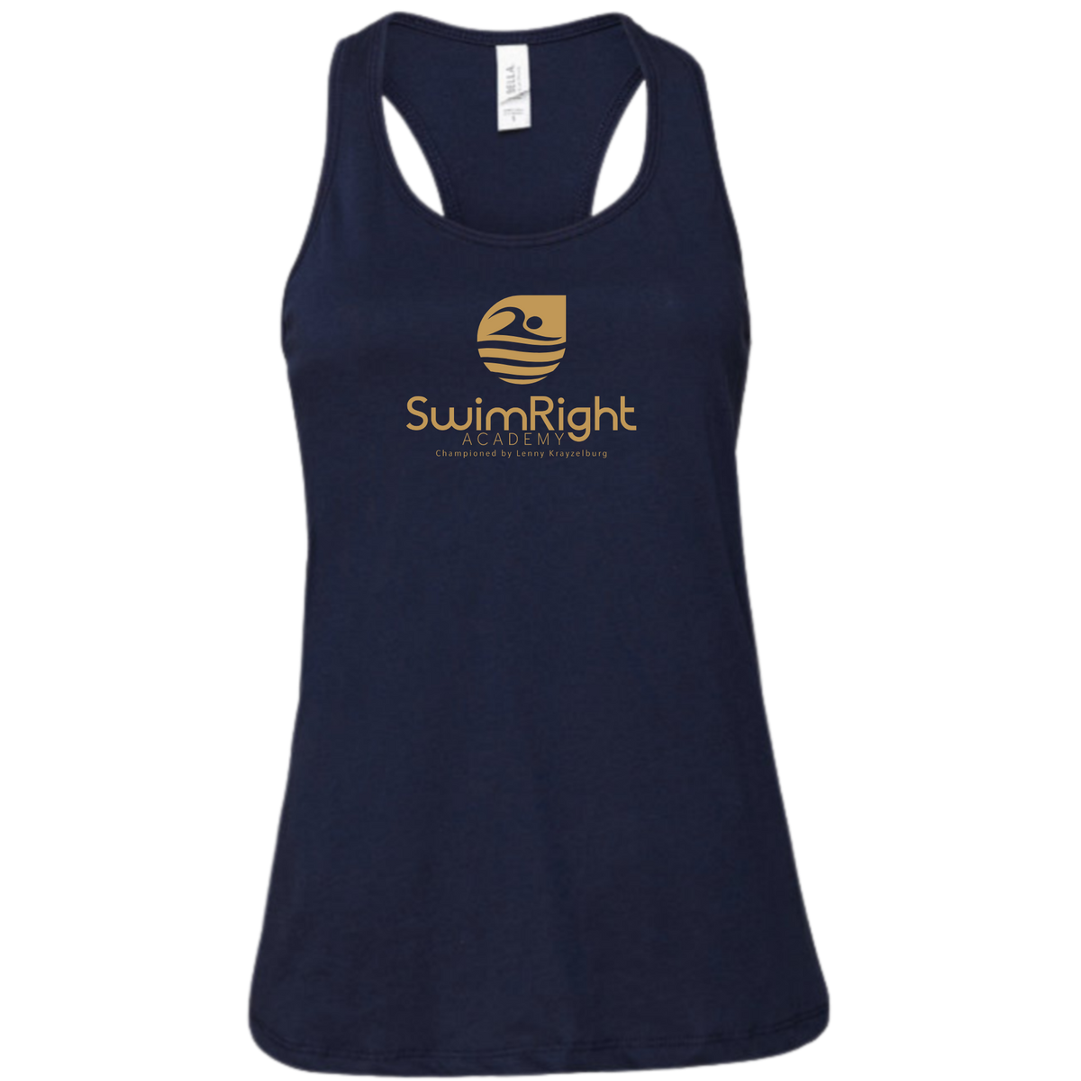 Ladies'  Racerback Tank (Customized) - SwimRight Academy