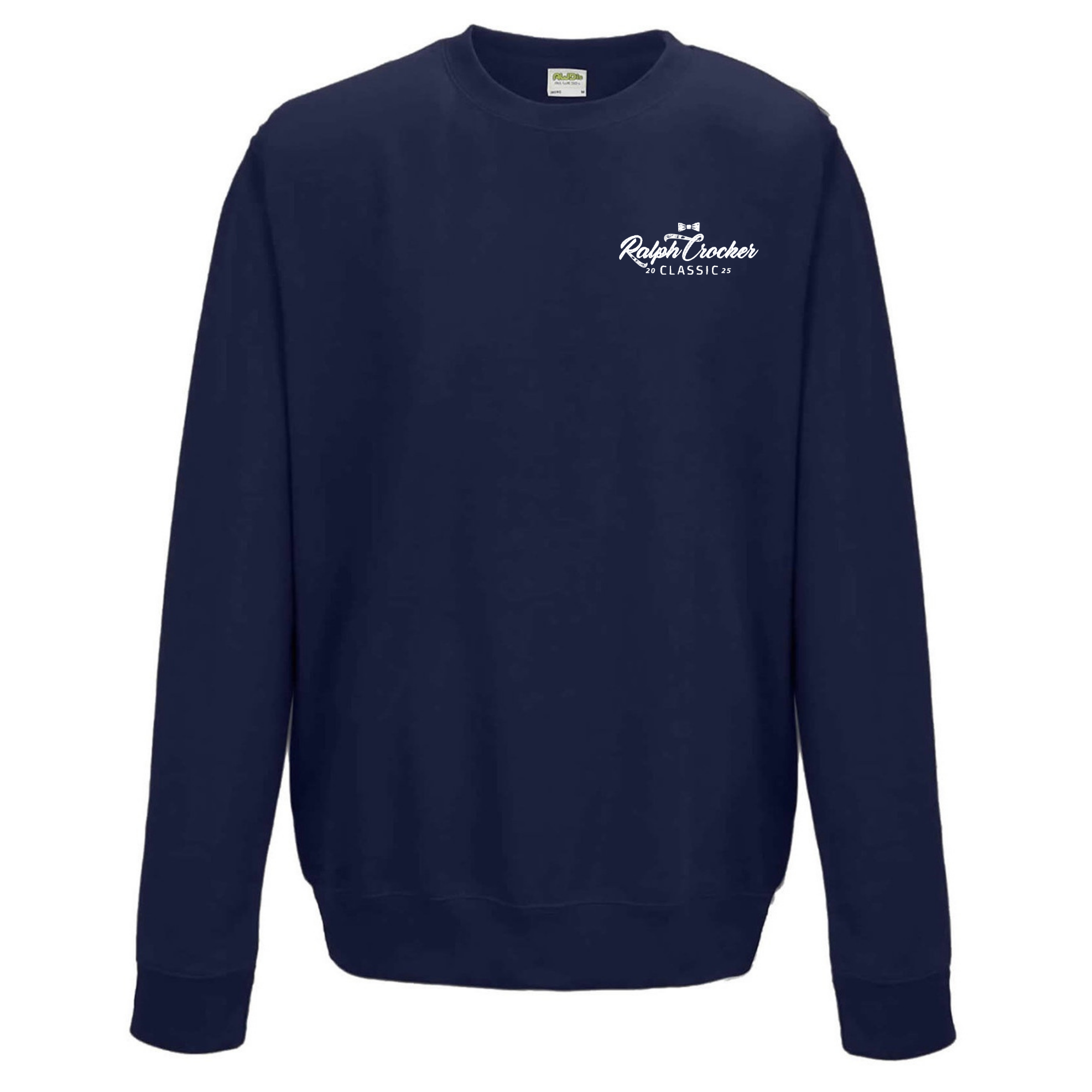 Fleece Crew Neck Sweatshirt Double Logo (Customized) - Ralph Crocker Classic 2025