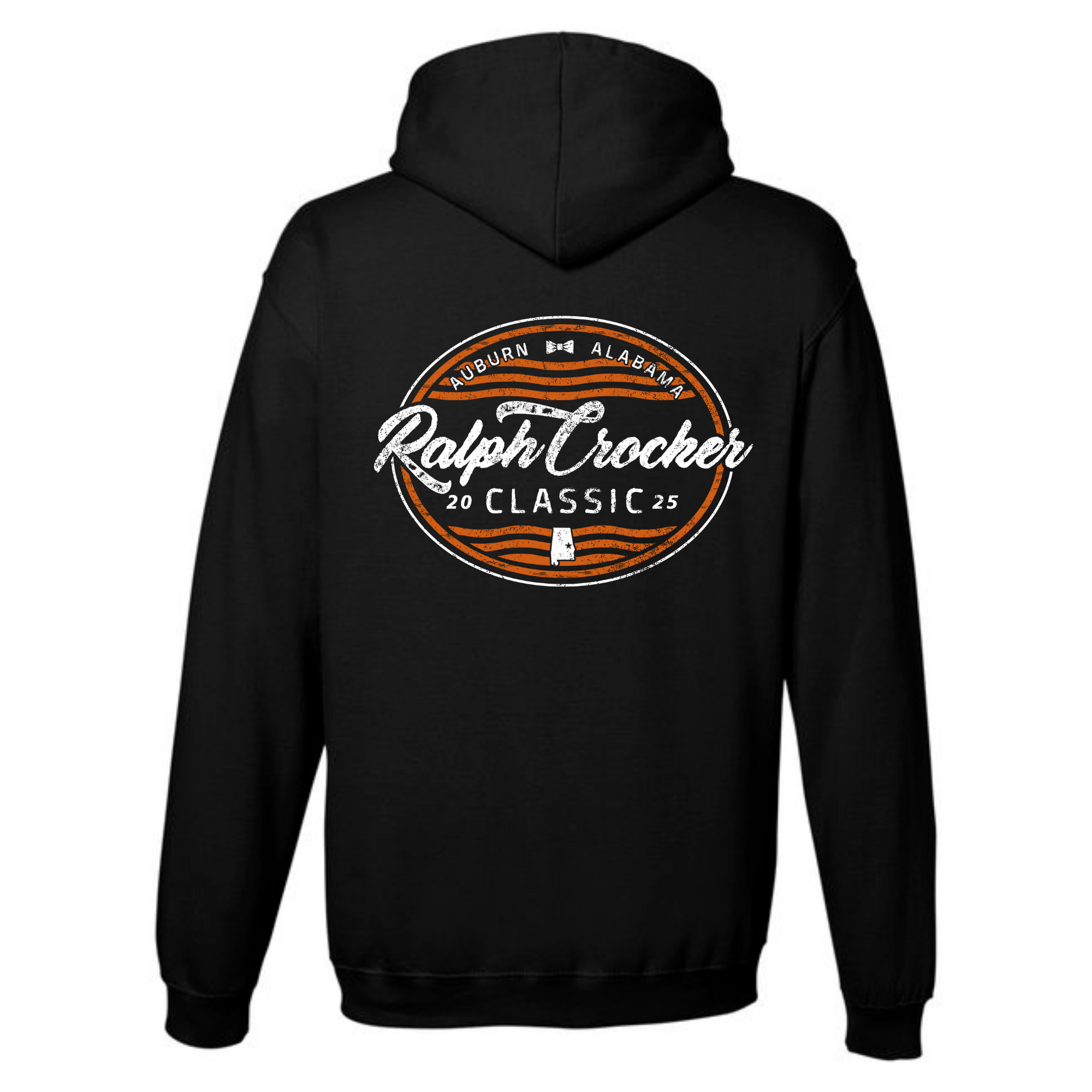 Medium Weight Unisex Hooded Sweatshirt Double Logo (Customized) - Ralph Crocker Classic 2025