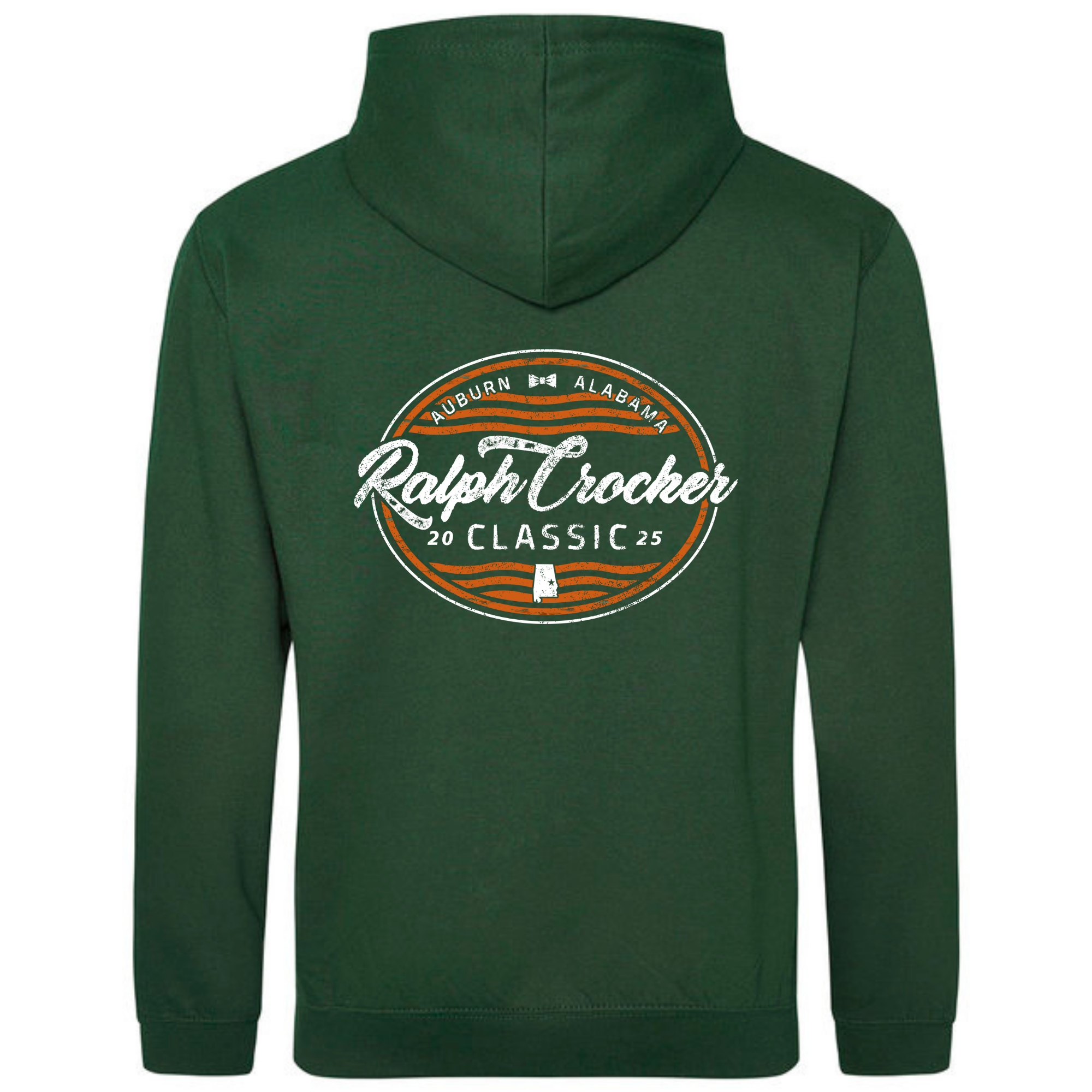 Medium Weight Unisex Hooded Sweatshirt Double Logo (Customized) - Ralph Crocker Classic 2025