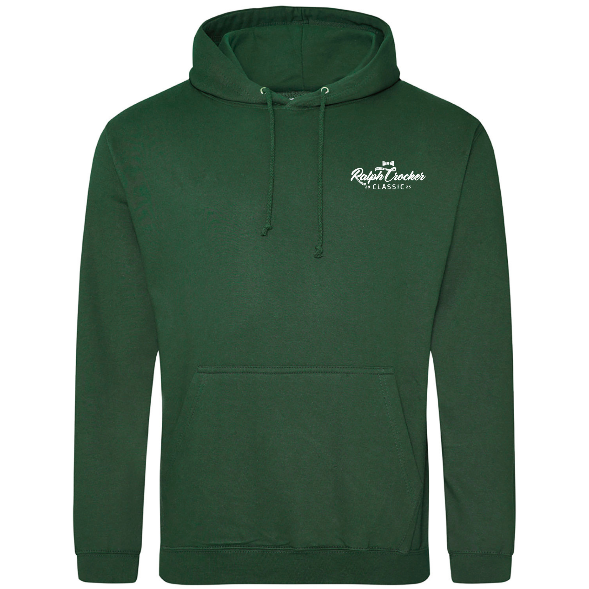 Medium Weight Unisex Hooded Sweatshirt Double Logo (Customized) - Ralph Crocker Classic 2025