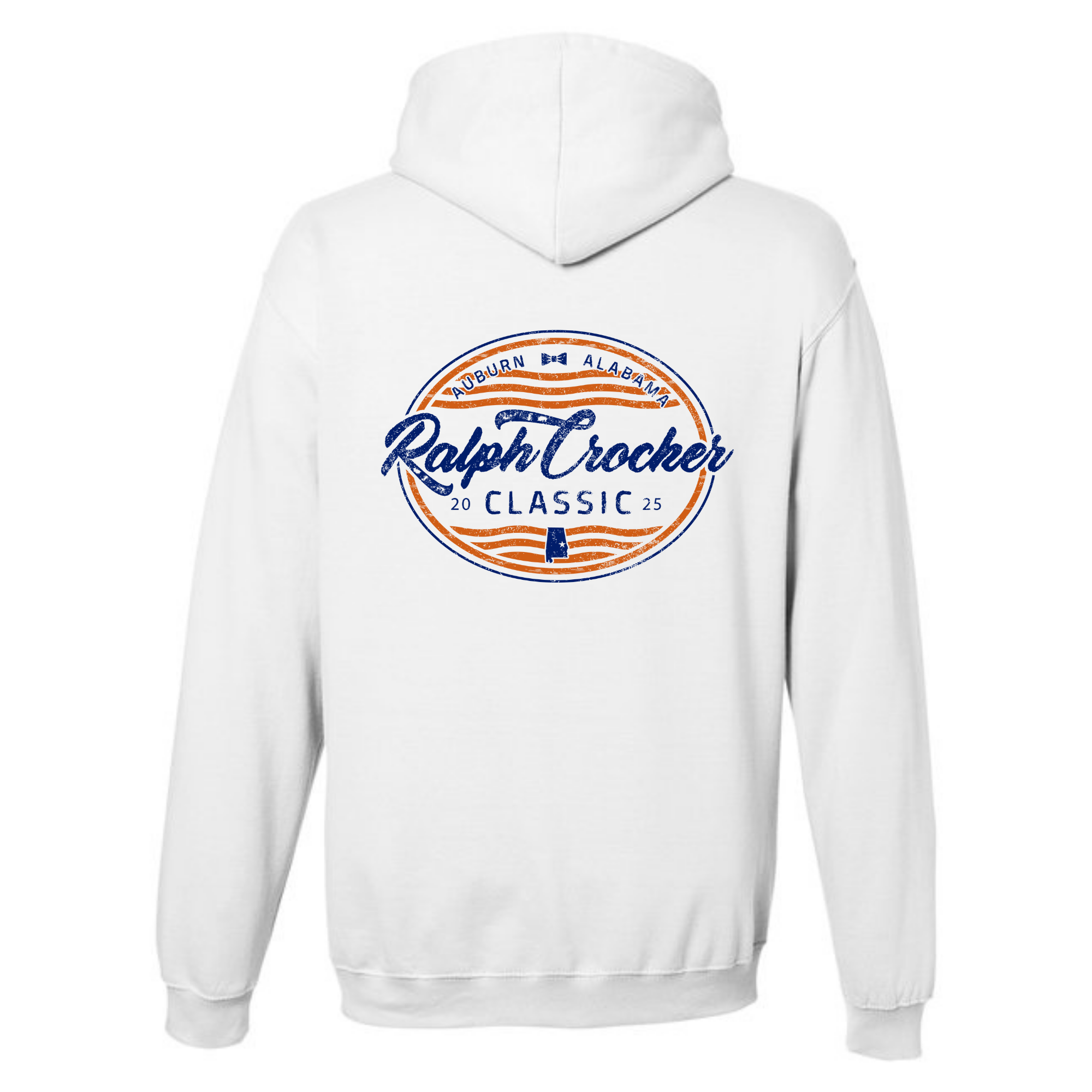 Medium Weight Unisex Hooded Sweatshirt Double Logo (Customized) - Ralph Crocker Classic 2025