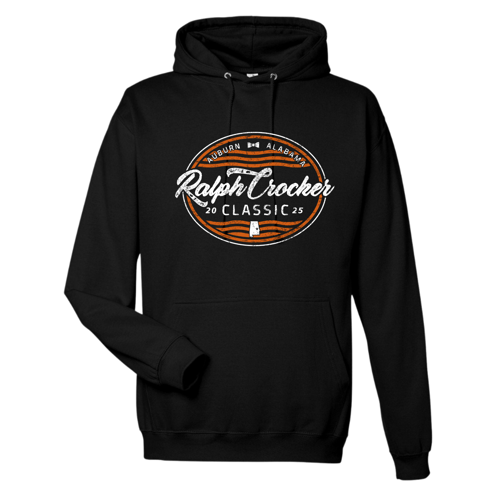 Medium Weight Unisex Hooded Sweatshirt Single Logo (Customized) - Ralph Crocker Classic 2025