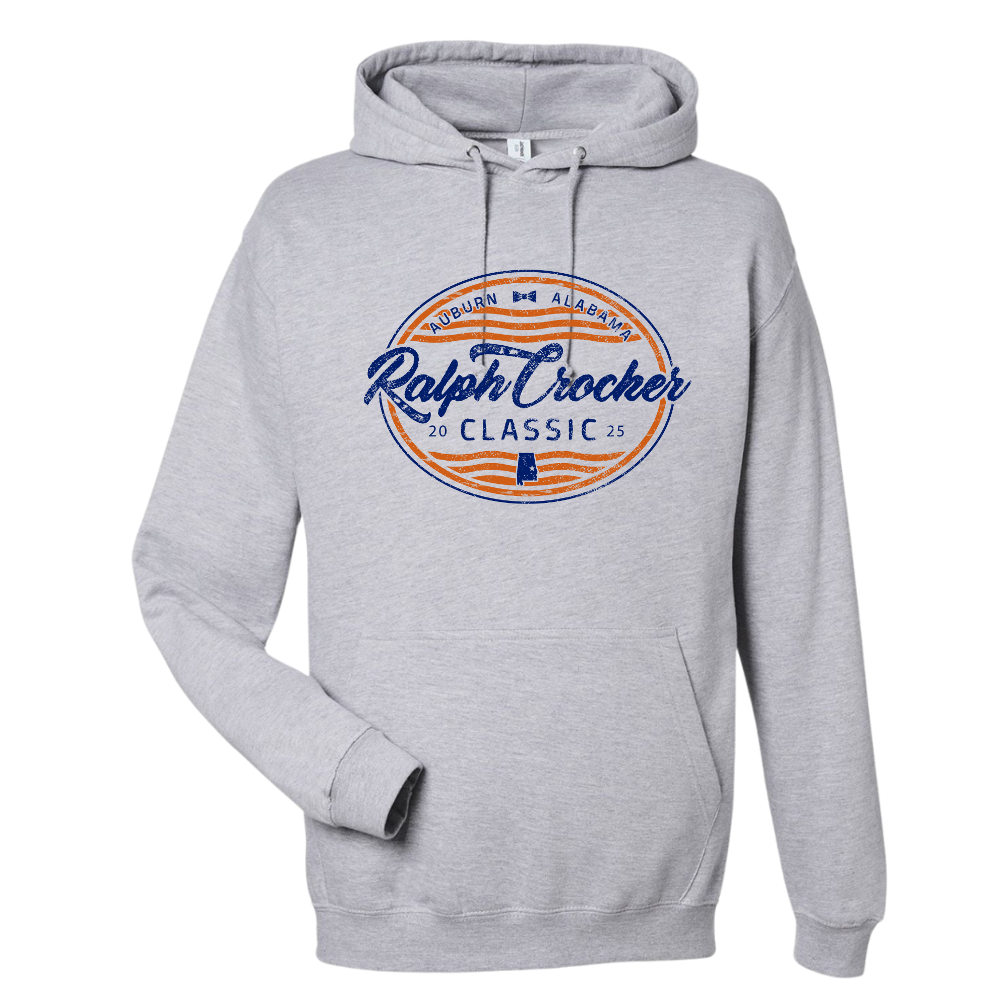 Medium Weight Unisex Hooded Sweatshirt Single Logo (Customized) - Ralph Crocker Classic 2025