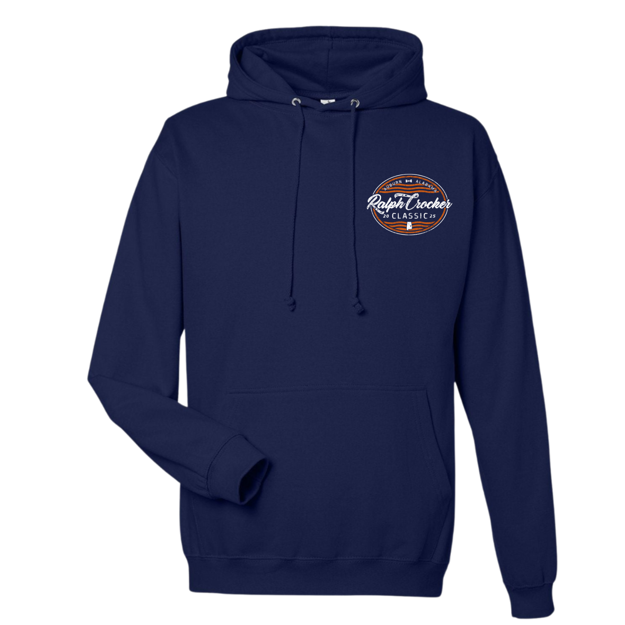 Medium Weight Unisex Hooded Sweatshirt Single Logo (Customized) - Ralph Crocker Classic 2025