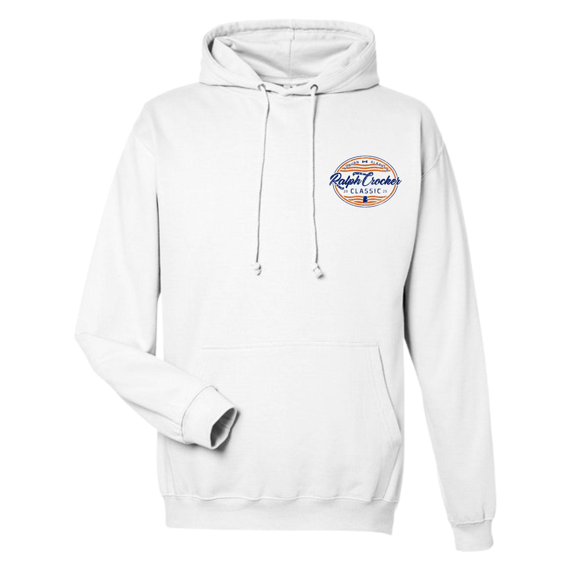 Medium Weight Unisex Hooded Sweatshirt Single Logo (Customized) - Ralph Crocker Classic 2025