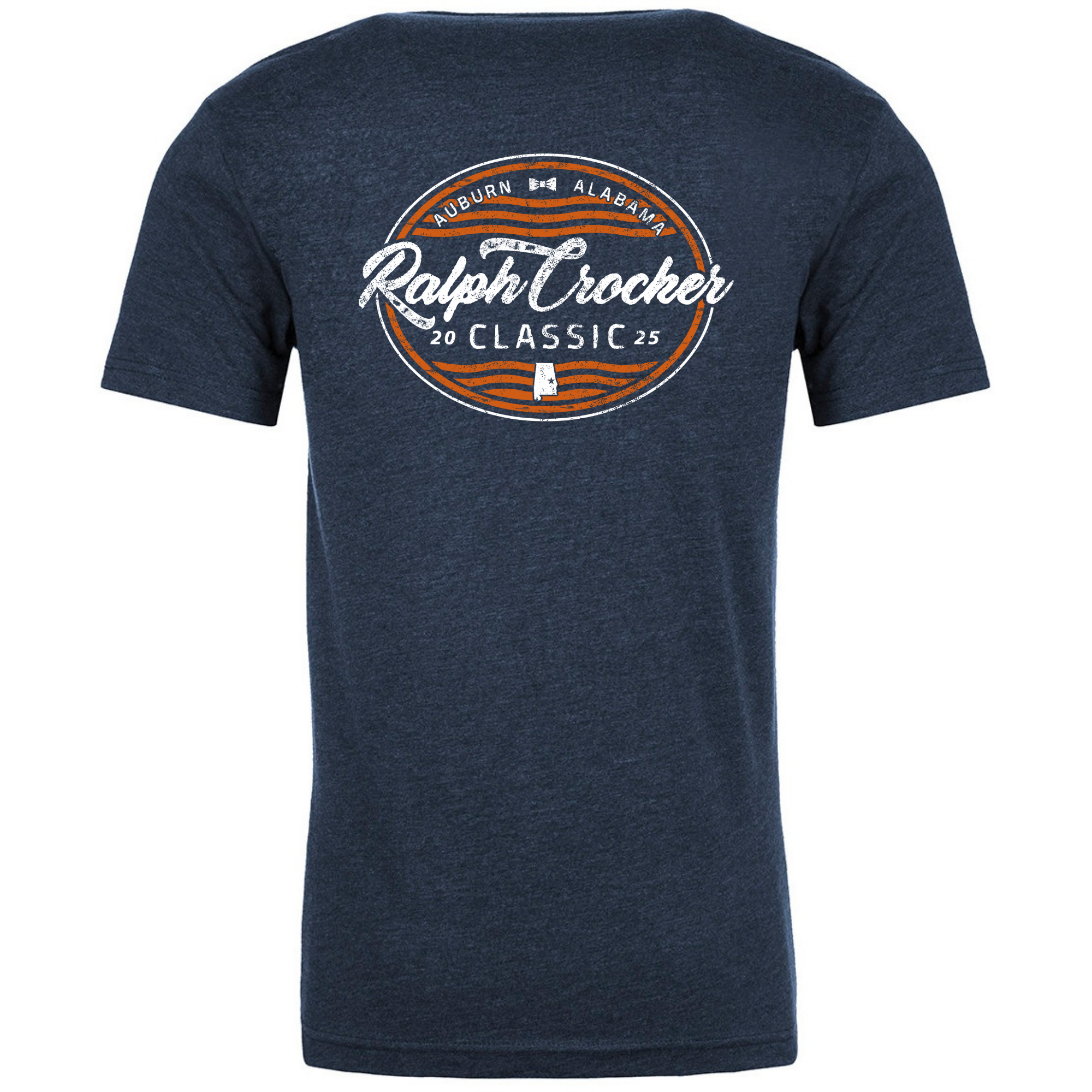 Short Sleeve T-Shirt Double Logo (Customized) - Ralph Crocker Classic 2025