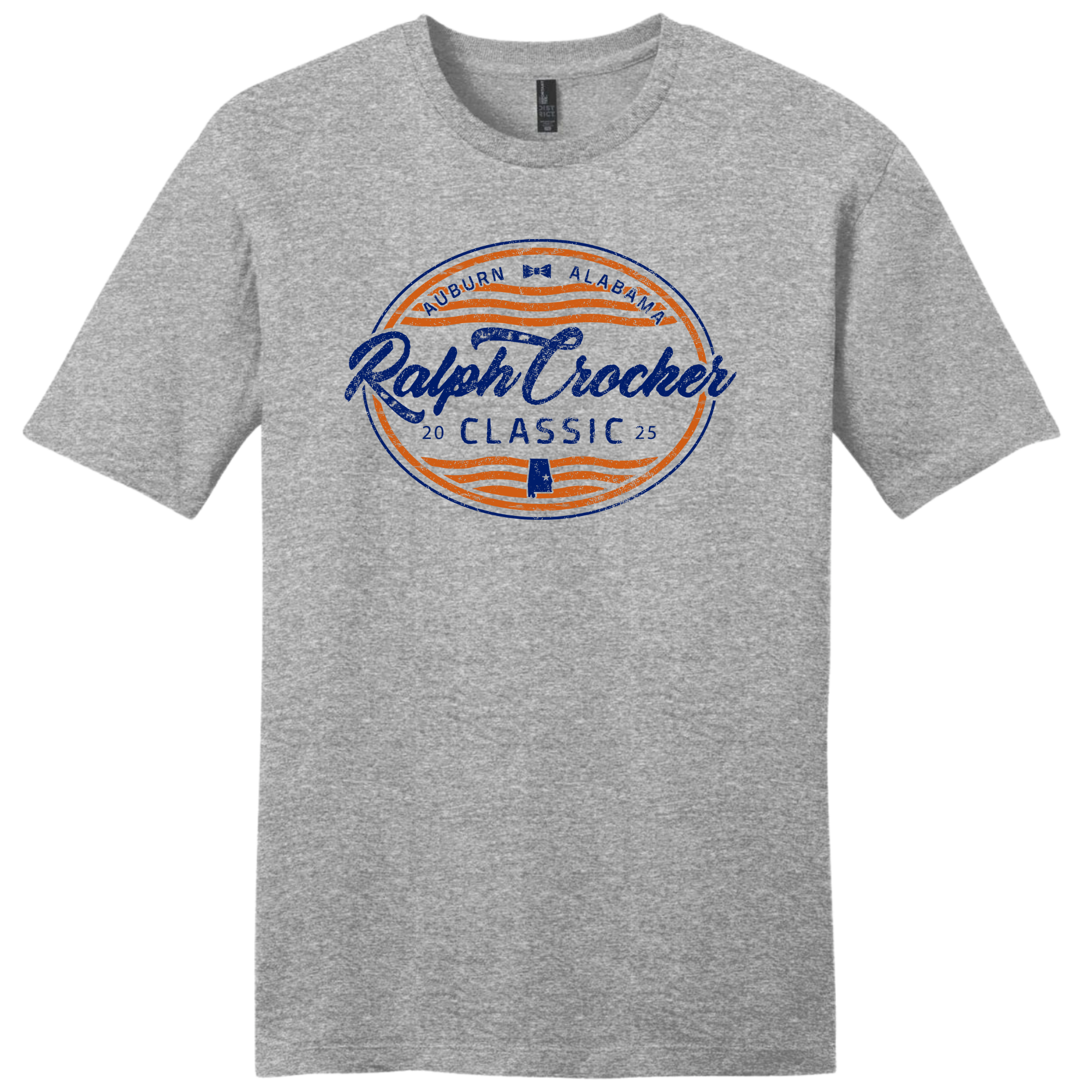 Short Sleeve T-Shirt Single Logo (Customized) - Ralph Crocker Classic 2025