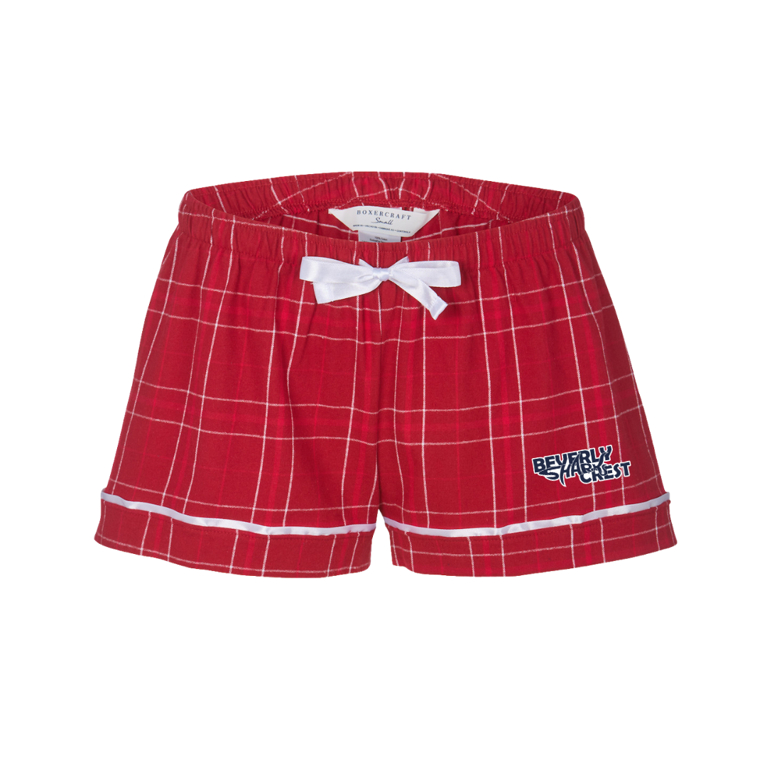 Boxercraft Women's Flannel Short (Customized) - Beverly Crest
