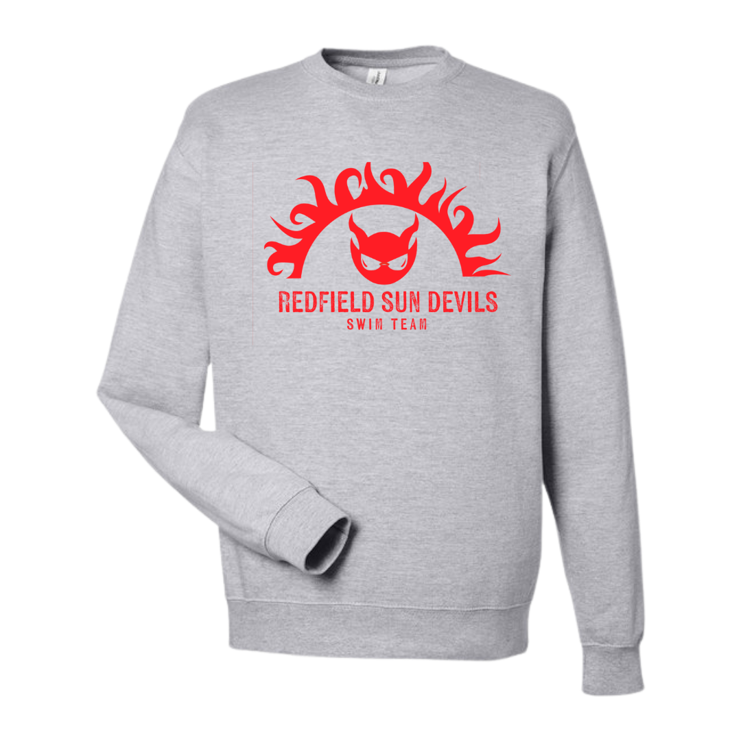 Medium Weight Unisex Crew Neck Sweatshirt (Customized) - Redfield