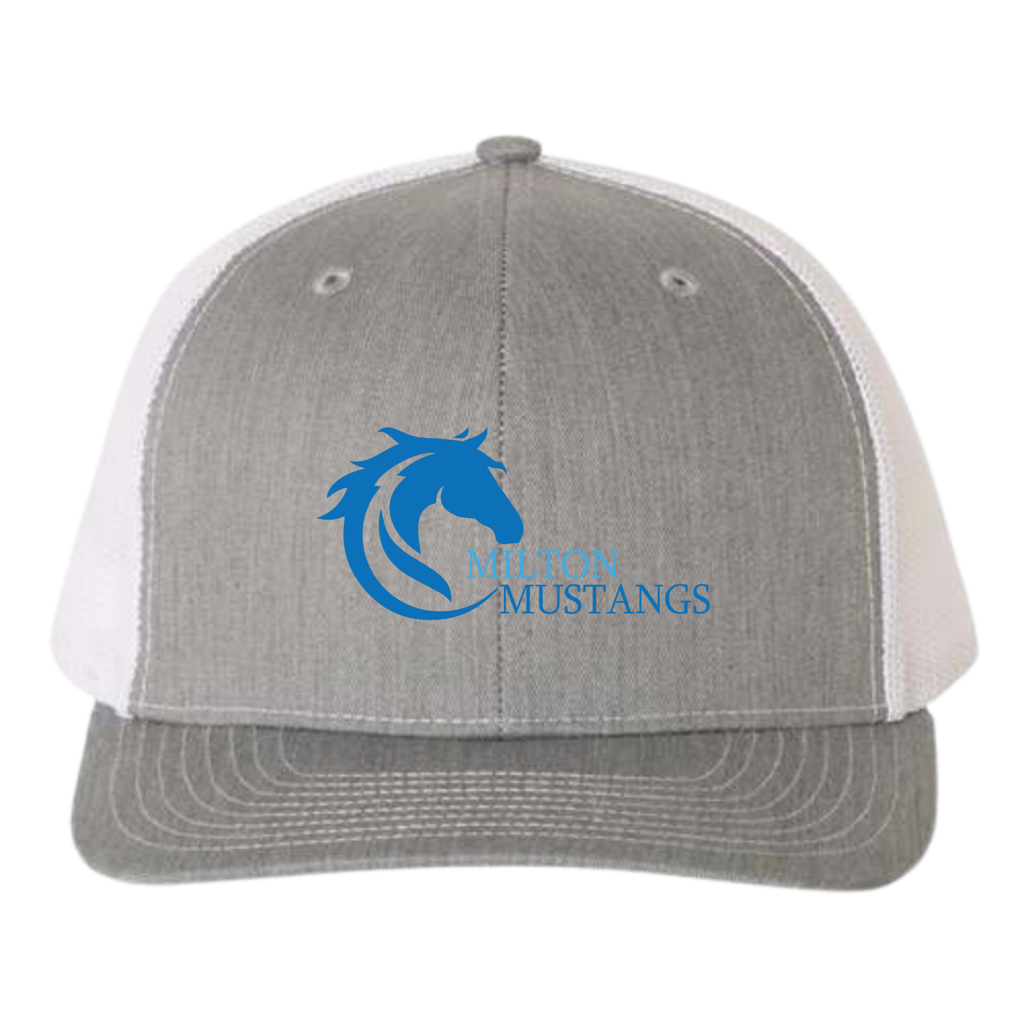 Richardson 112 Snap Back Hat (Customized) - Milton Mustangs