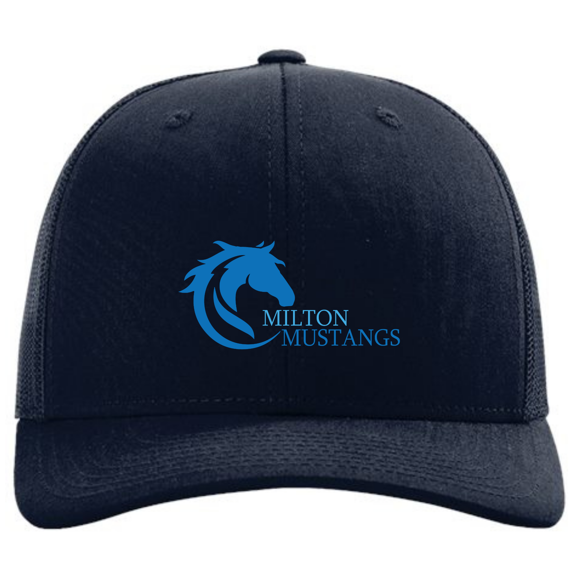 Richardson 112 Snap Back Hat (Customized) - Milton Mustangs