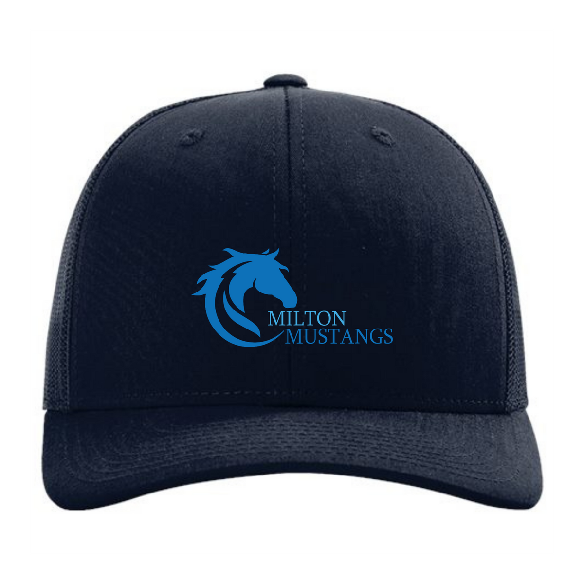 Richardson 112 Snap Back Hat (Customized) - Milton Mustangs