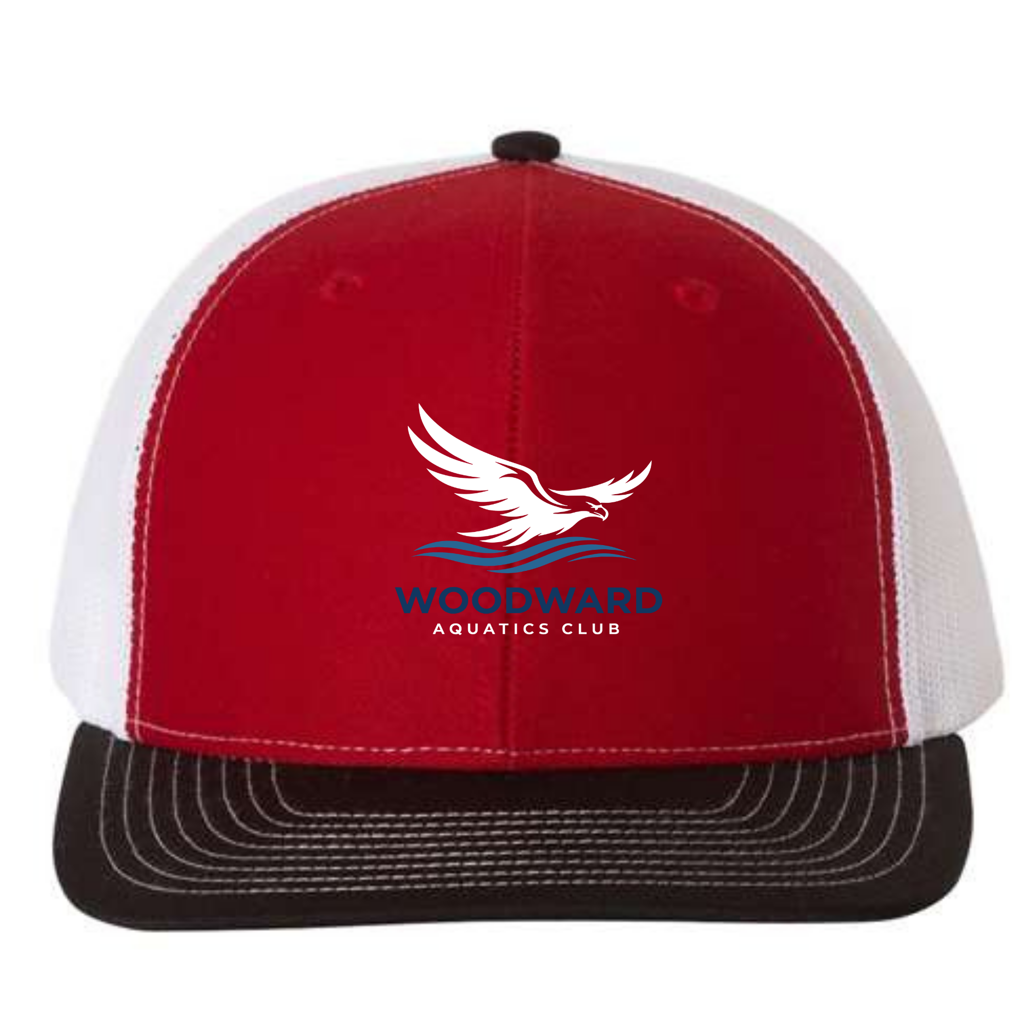 Richardson 112 Snap Back Hat (Customized) - Woodward Aquatics Club