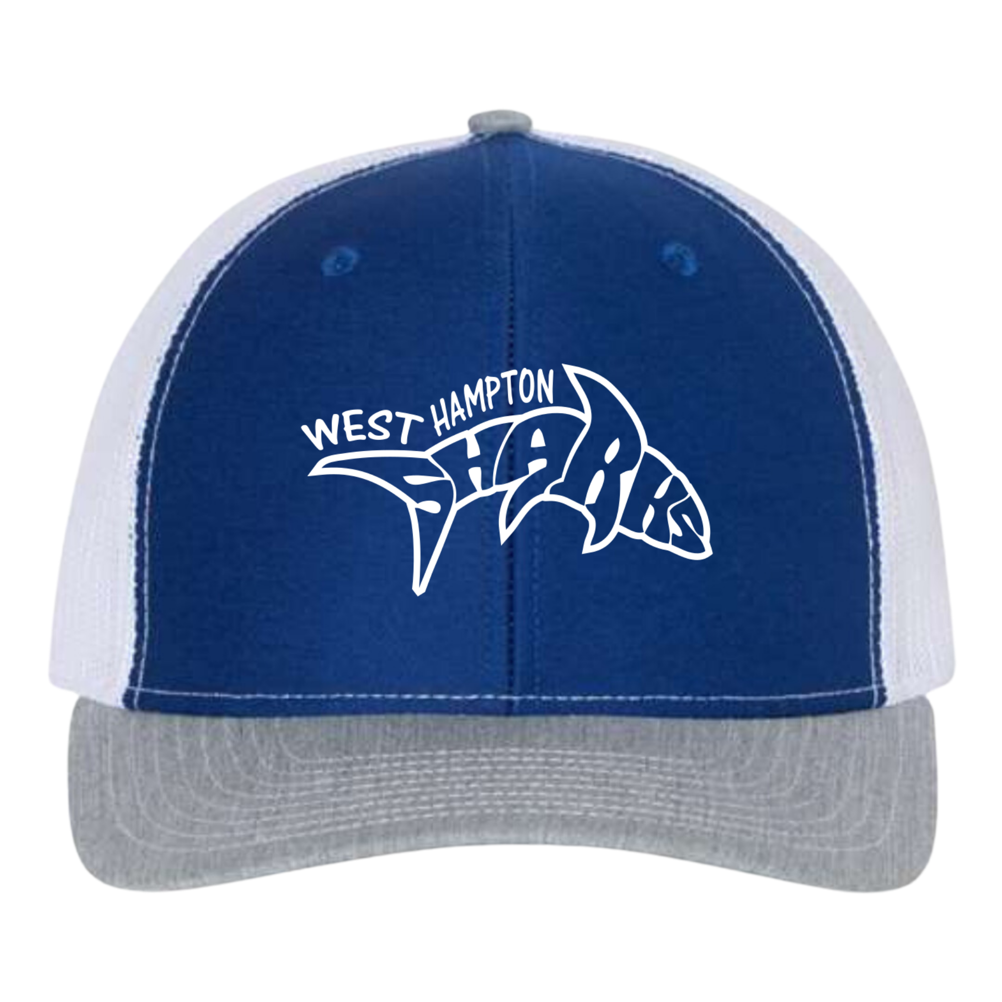 Richardson 112 Snap Back Hat (Customized) - West Hampton Sharks
