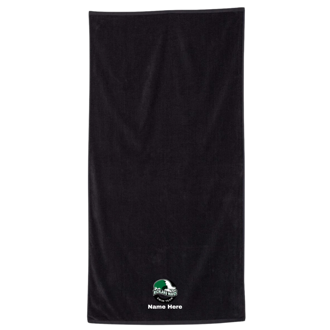 34" x 70" Velour Towel (Customized) - Richland