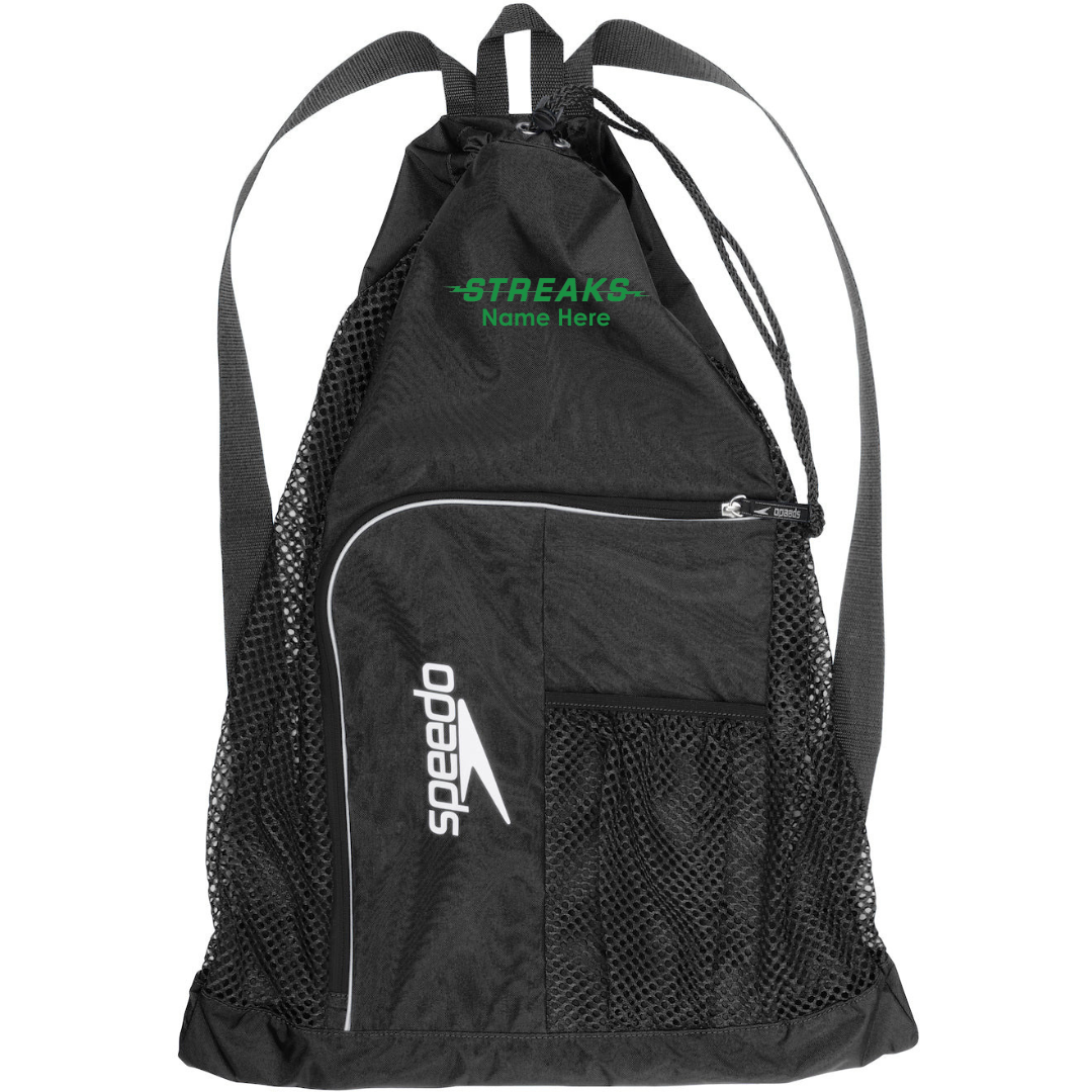 Speedo Deluxe Ventilator Backpack (Customized) - Riverside Streaks