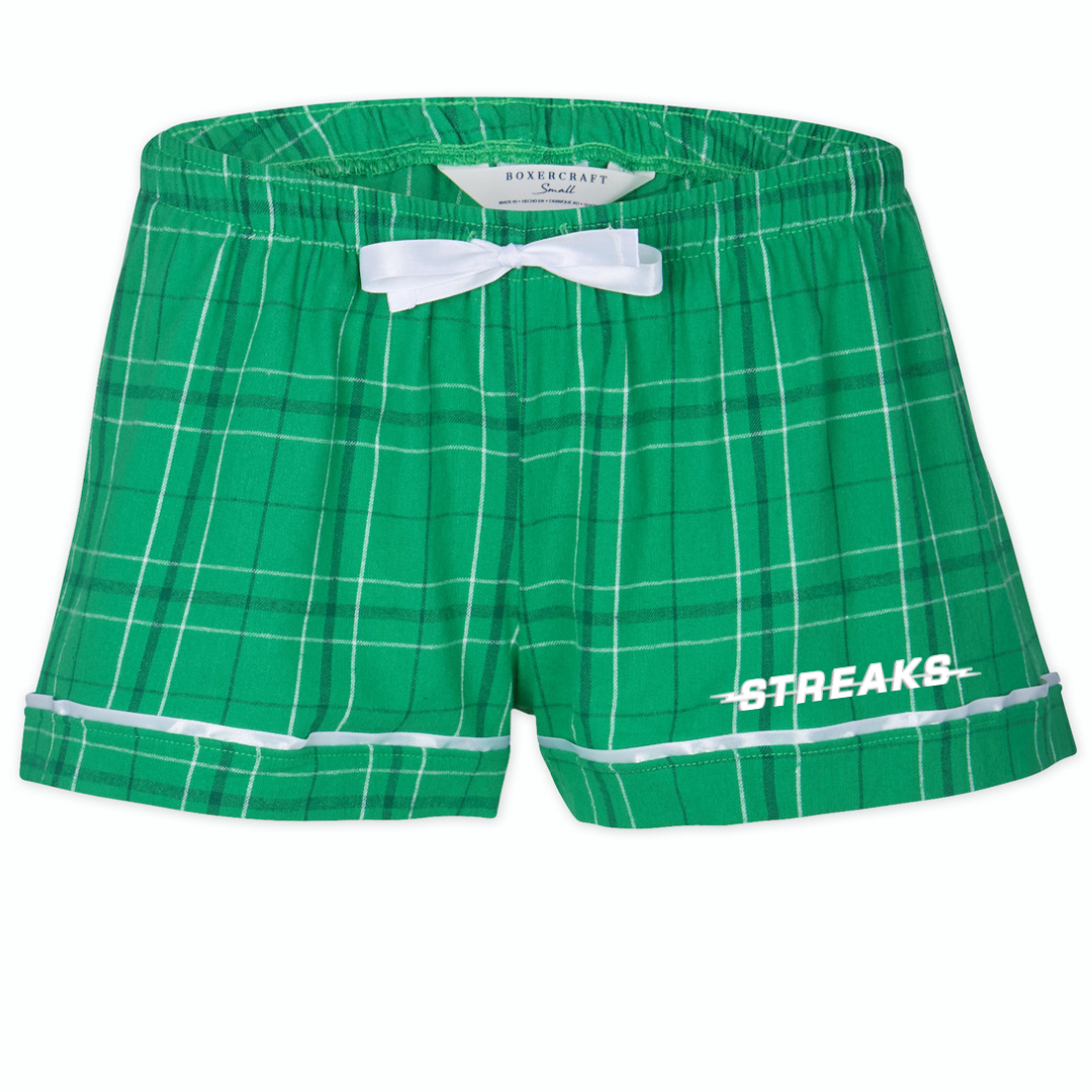 Boxercraft Women's Flannel Short (Customized) - Riverside