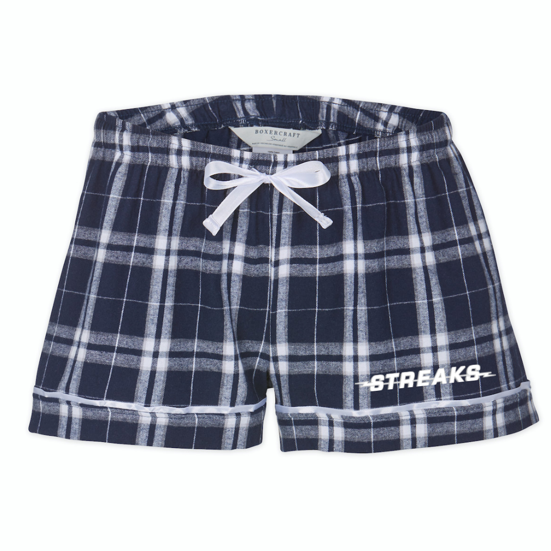 Boxercraft Women's Flannel Short (Customized) - Riverside