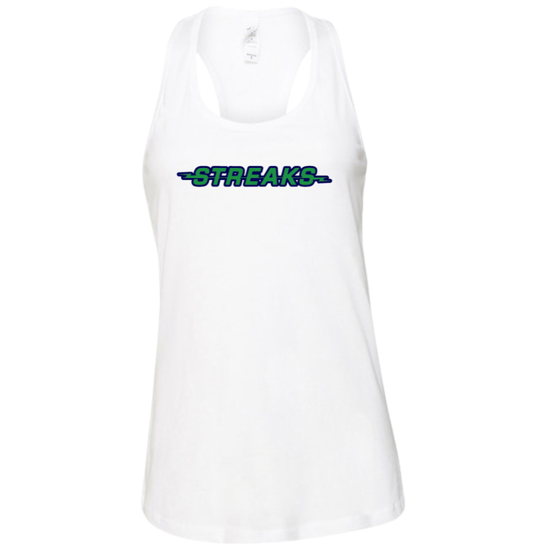 Ladies' Racer Back Tank (Customized) - Riverside Streaks