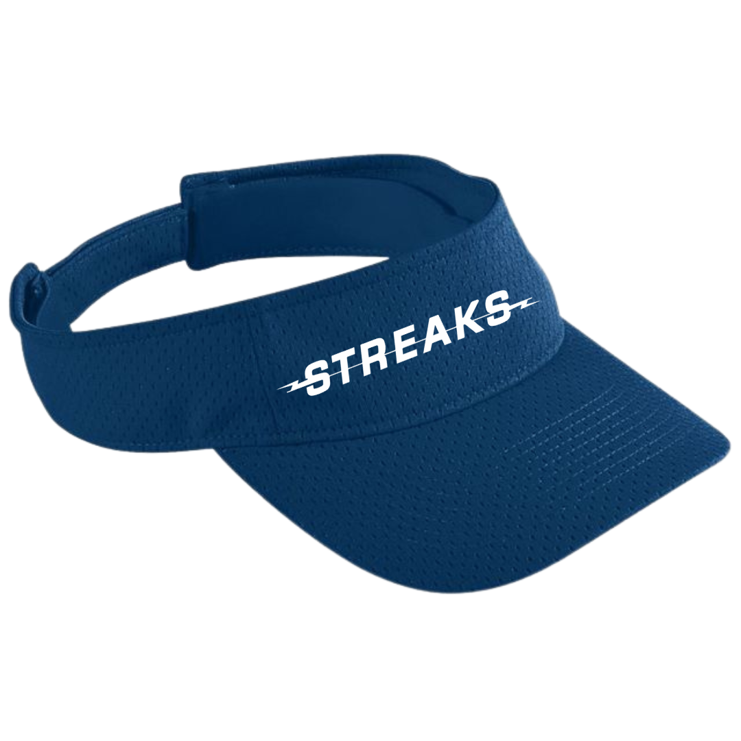 Athletic Mesh Visor (Customized) - Riverside Streaks