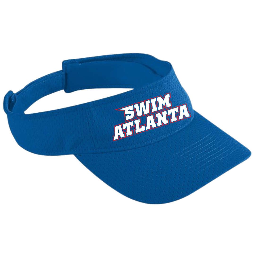 Athletic Mesh Visor (Customized) - Swim Atlanta