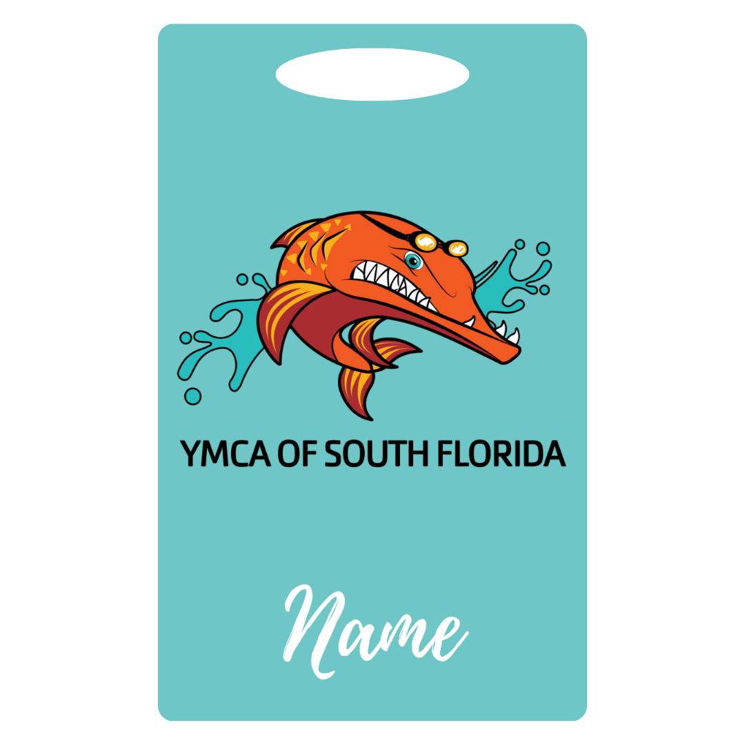 Aluminum Bag Tag (Customized) YMCA of South Florida