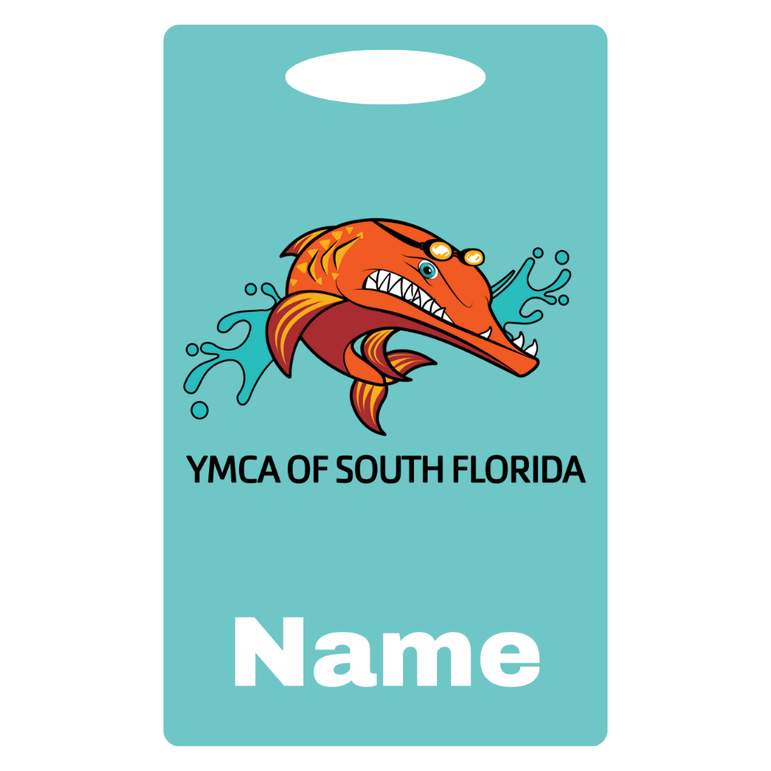 Aluminum Bag Tag (Customized) YMCA of South Florida