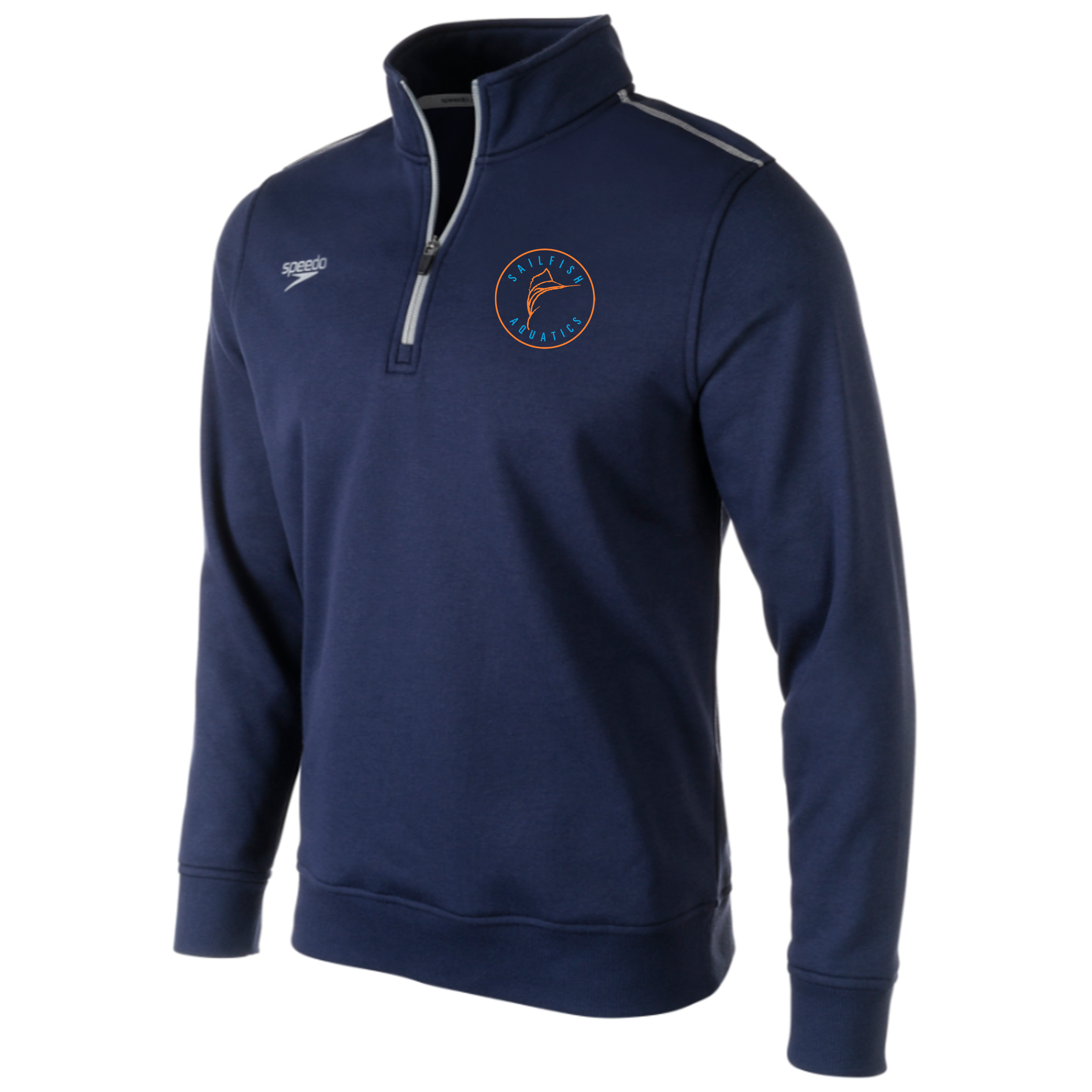 Speedo 1/4 Zip Fleece Sweatshirt (Customized) - Sailfish