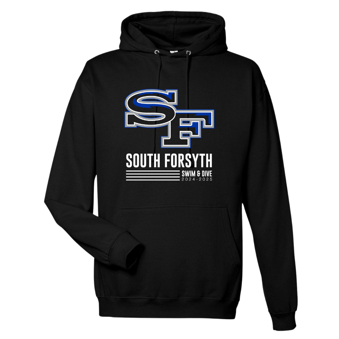 Medium Weight Unisex Hooded Sweatshirt #1 (Customized) - South Forsyth