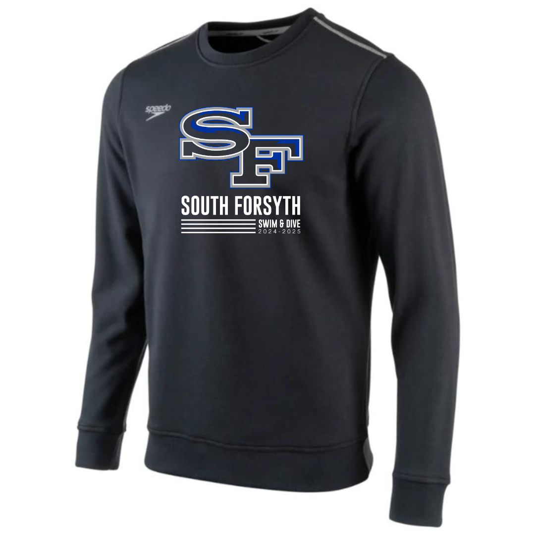 Speedo Fleece Crew Neck Sweatshirt (Customized) - South Forsyth