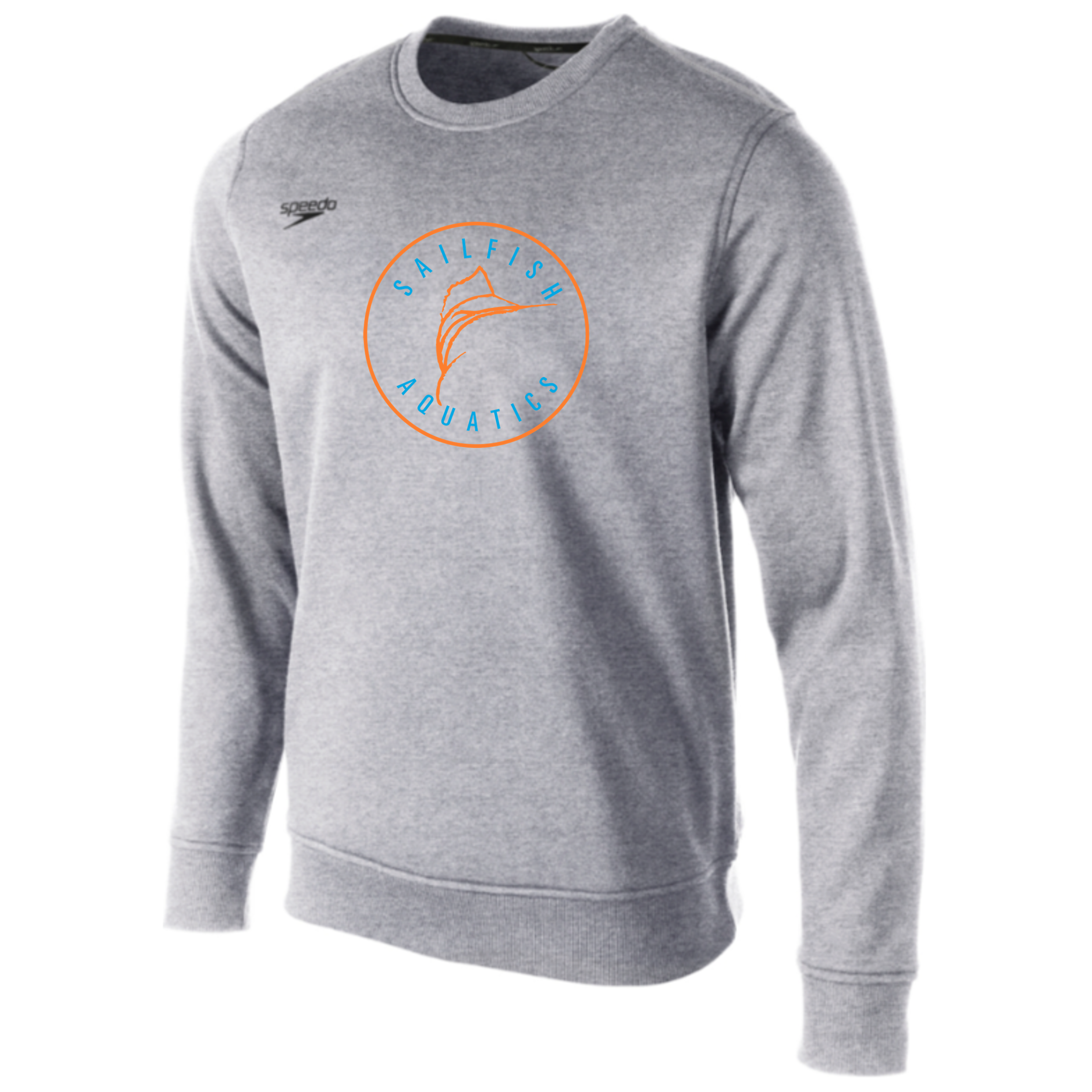 Speedo Fleece Crew Neck Sweatshirt (Customized) - Sailfish