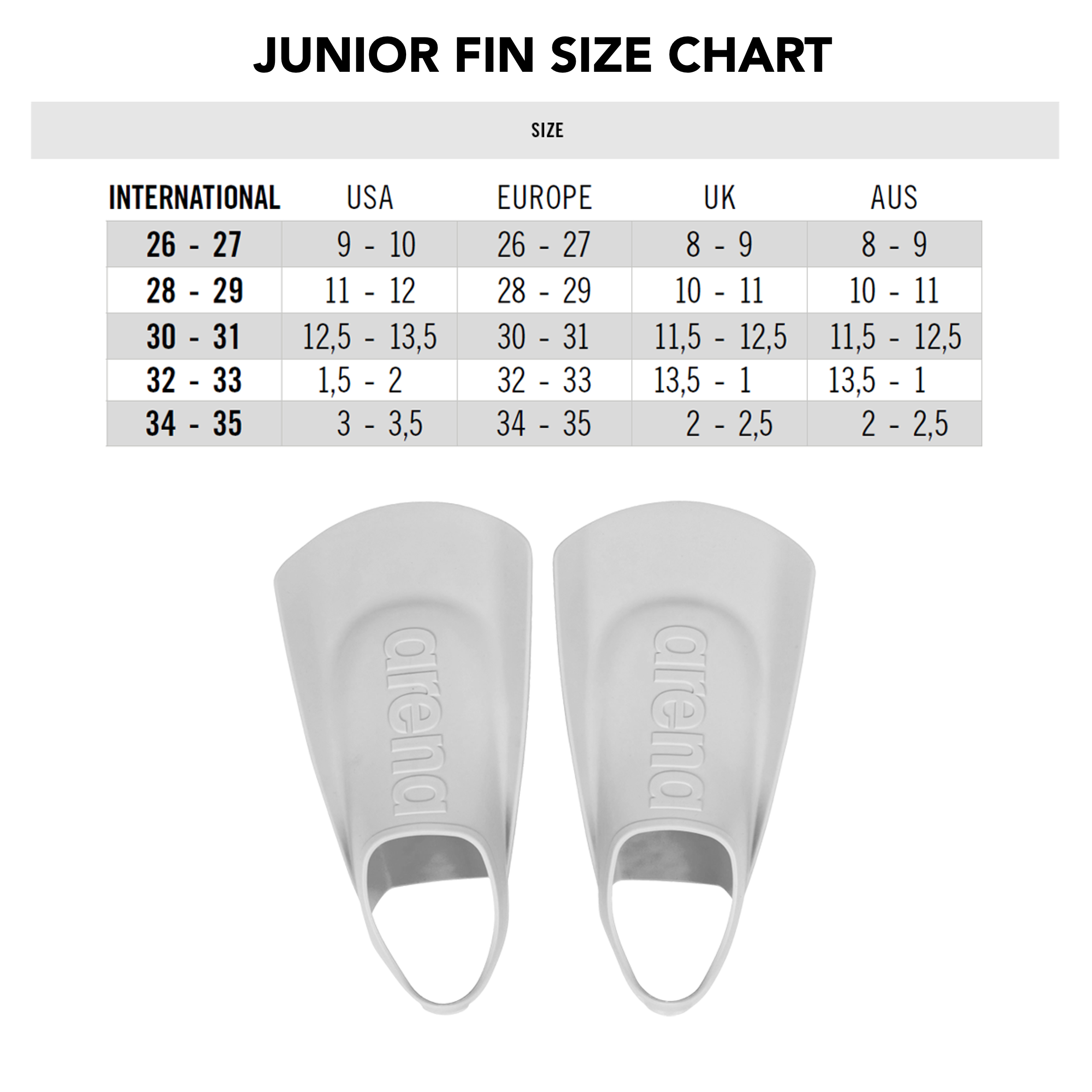 Arena Junior Fins