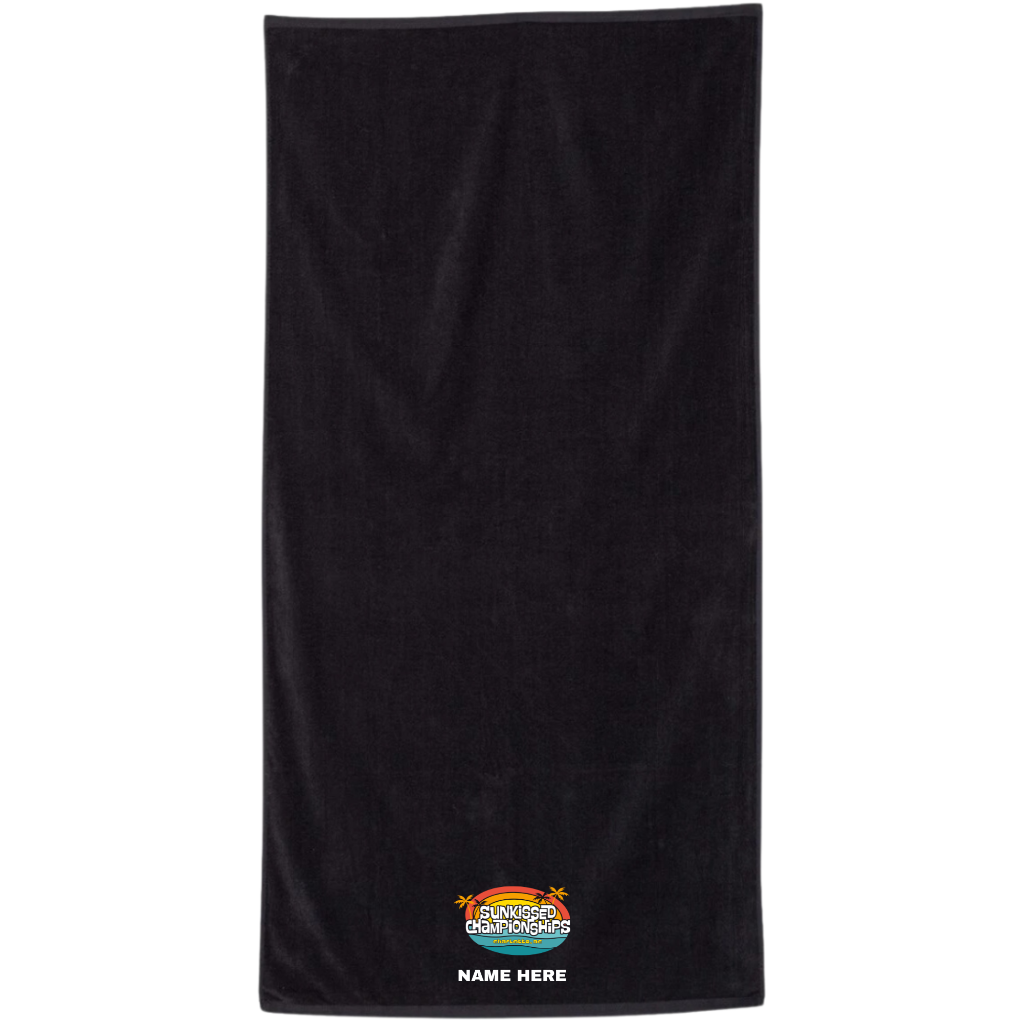 34" x 70" Velour Towel (Customized) - 2025 Sunkissed