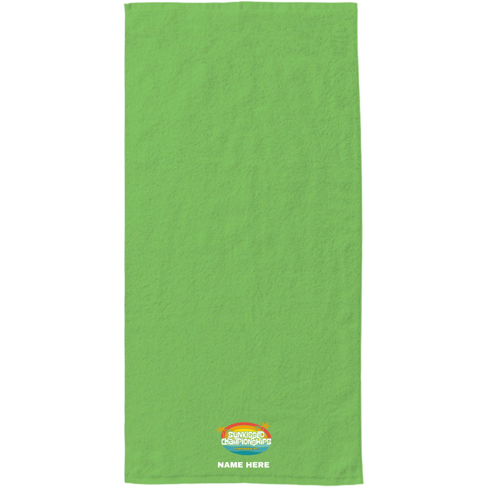 34" x 70" Velour Towel (Customized) - 2025 Sunkissed