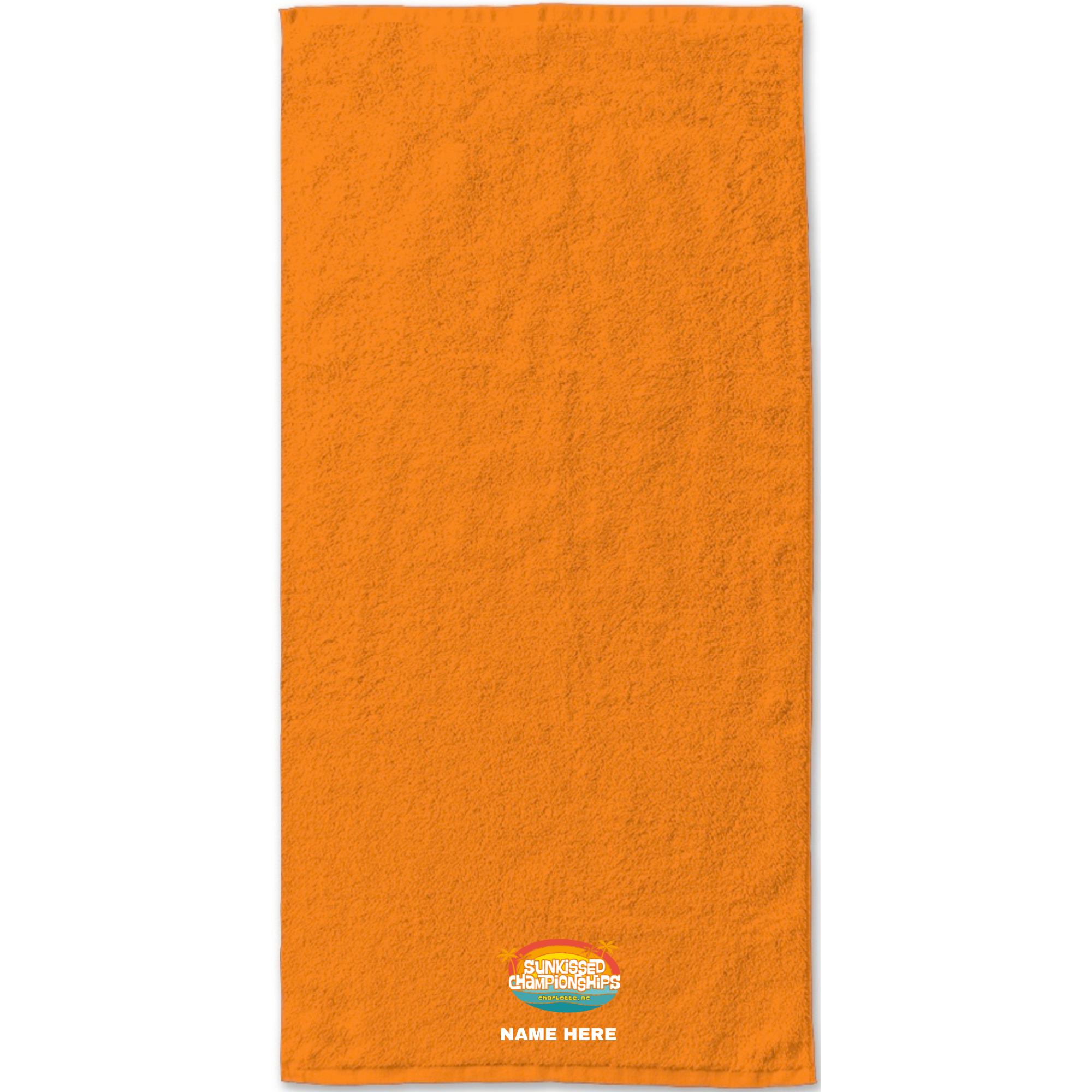 34" x 70" Velour Towel (Customized) - 2025 Sunkissed