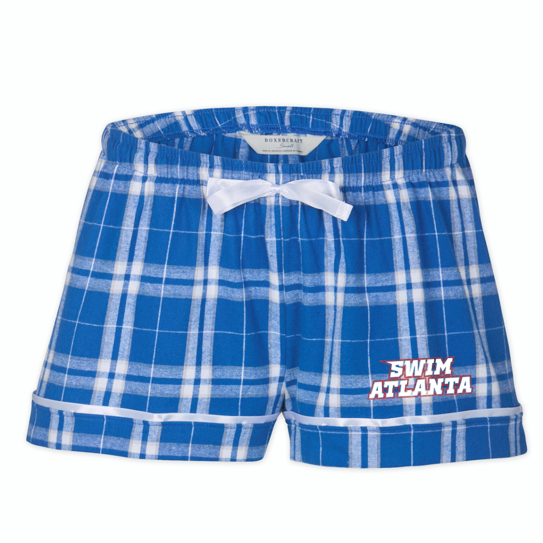 Boxercraft Women's Flannel Short (Customized) - Swim Atlanta