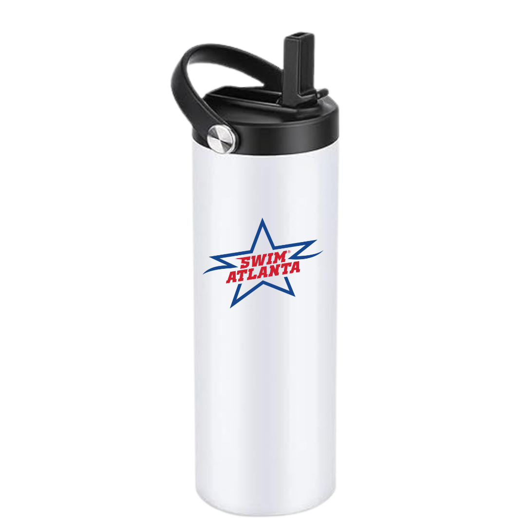 Insulated Sports Bottle 20oz (Customized) Star Logo - Swim Atlanta