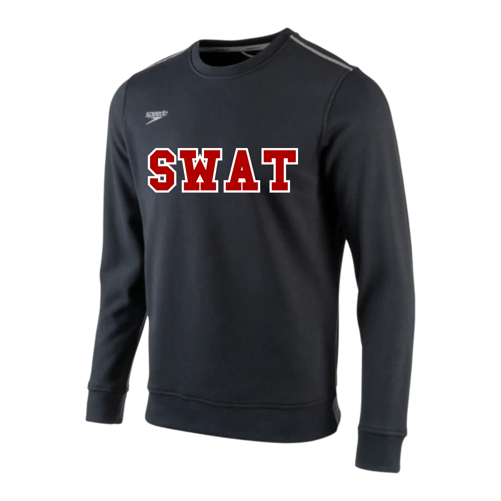 Speedo Fleece Crew Neck Letter Appliquè (Customized) - Swim Atlanta